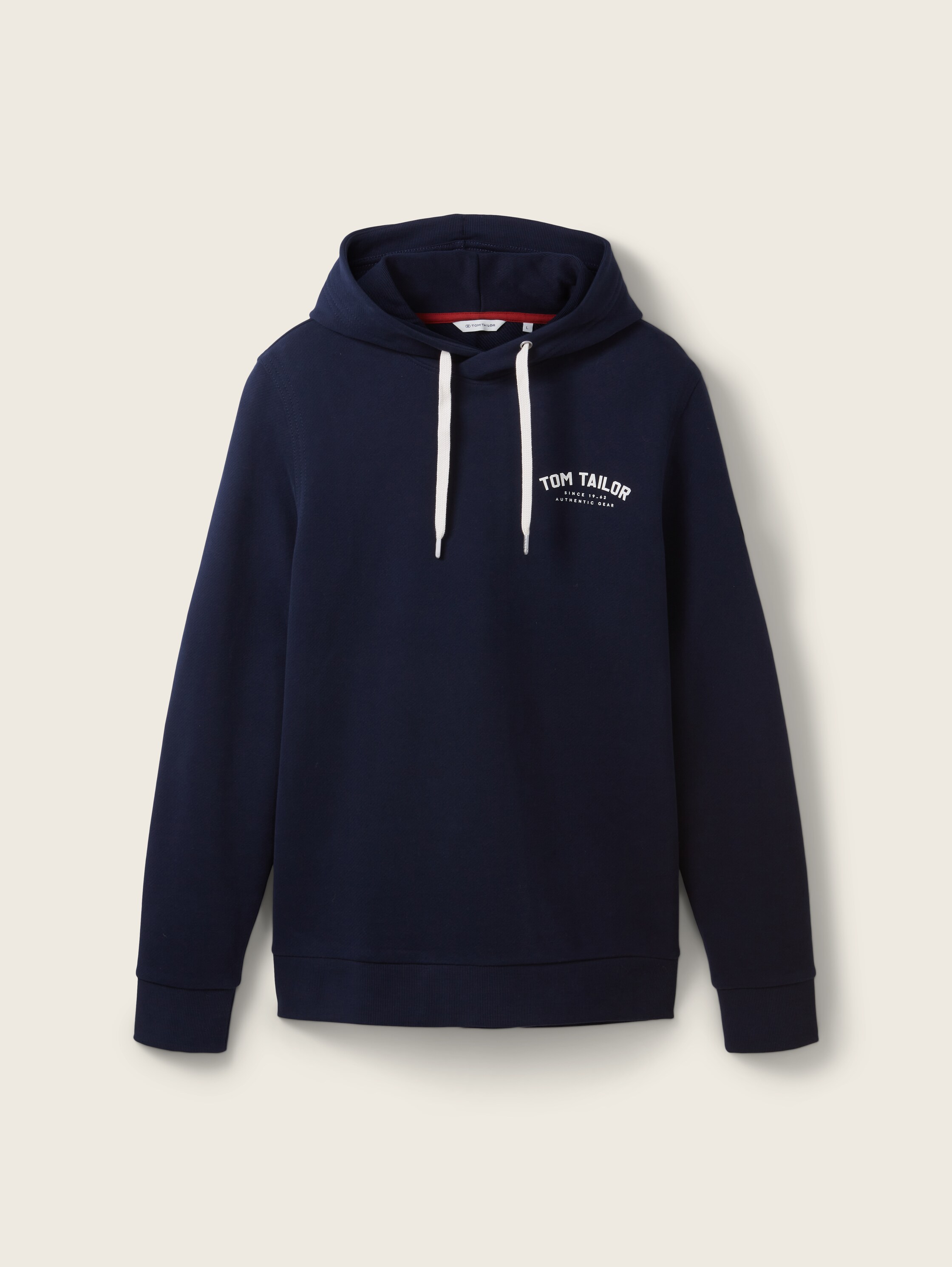 Hoodie mit Logo Print - sky captain blue - Vorder-Produkt-Ansicht