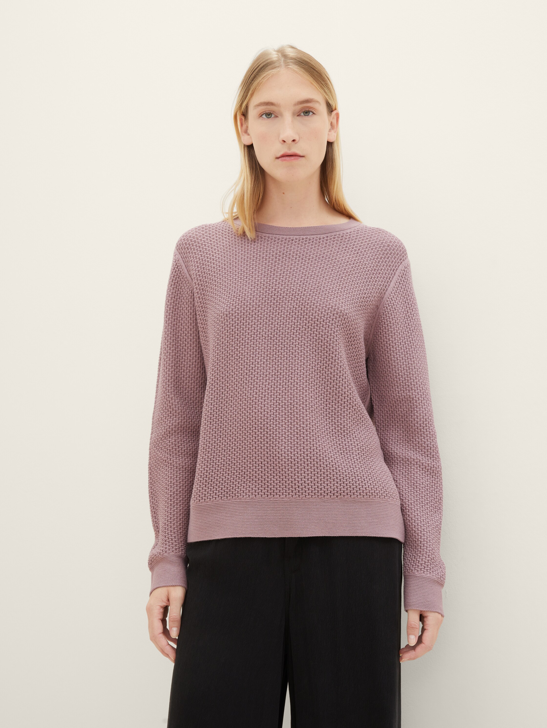 Strickpullover mit Struktur - 3