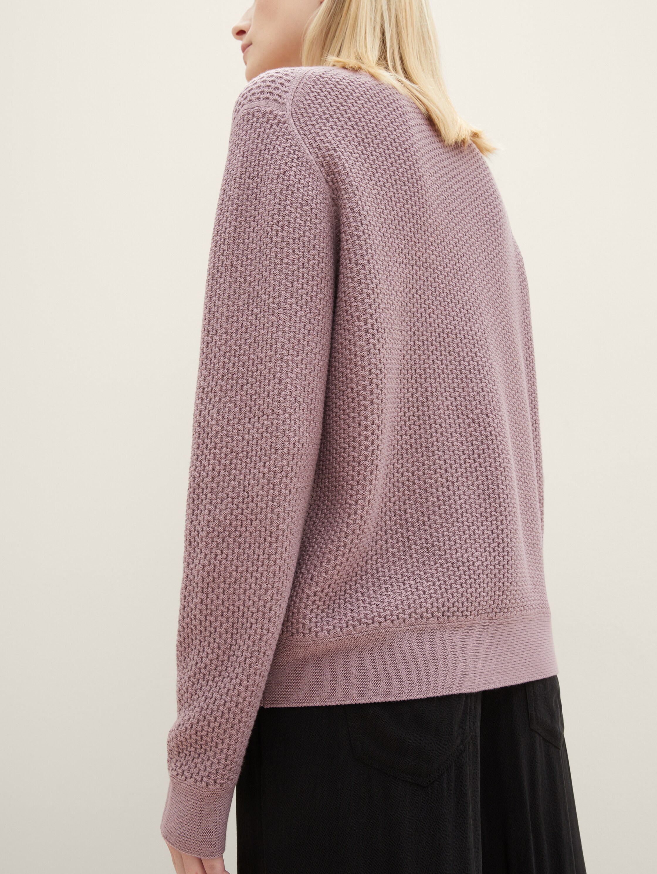 Strickpullover mit Struktur - 6