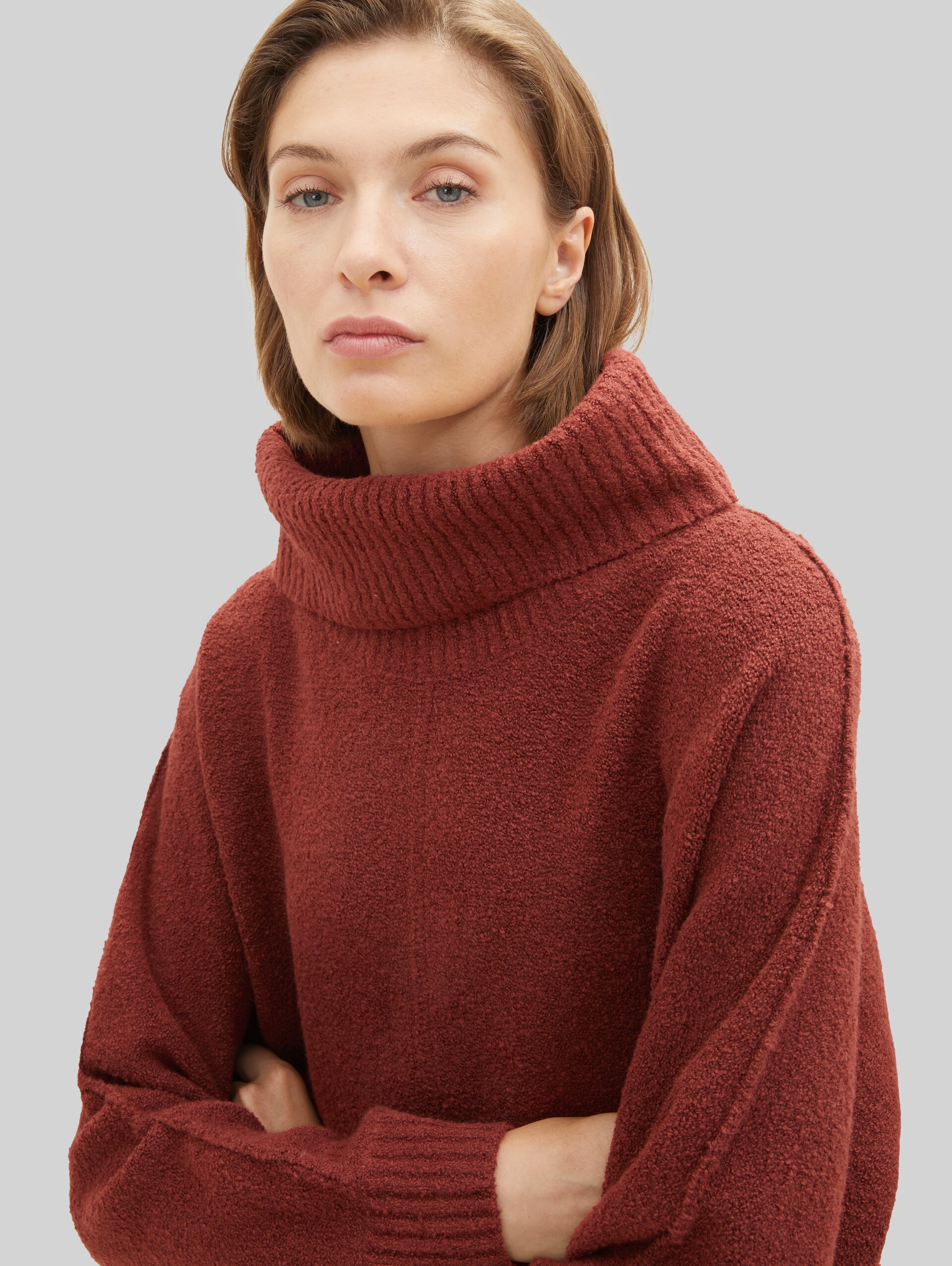 Pull tricoté - raisin - Vue détaillée du modèle
