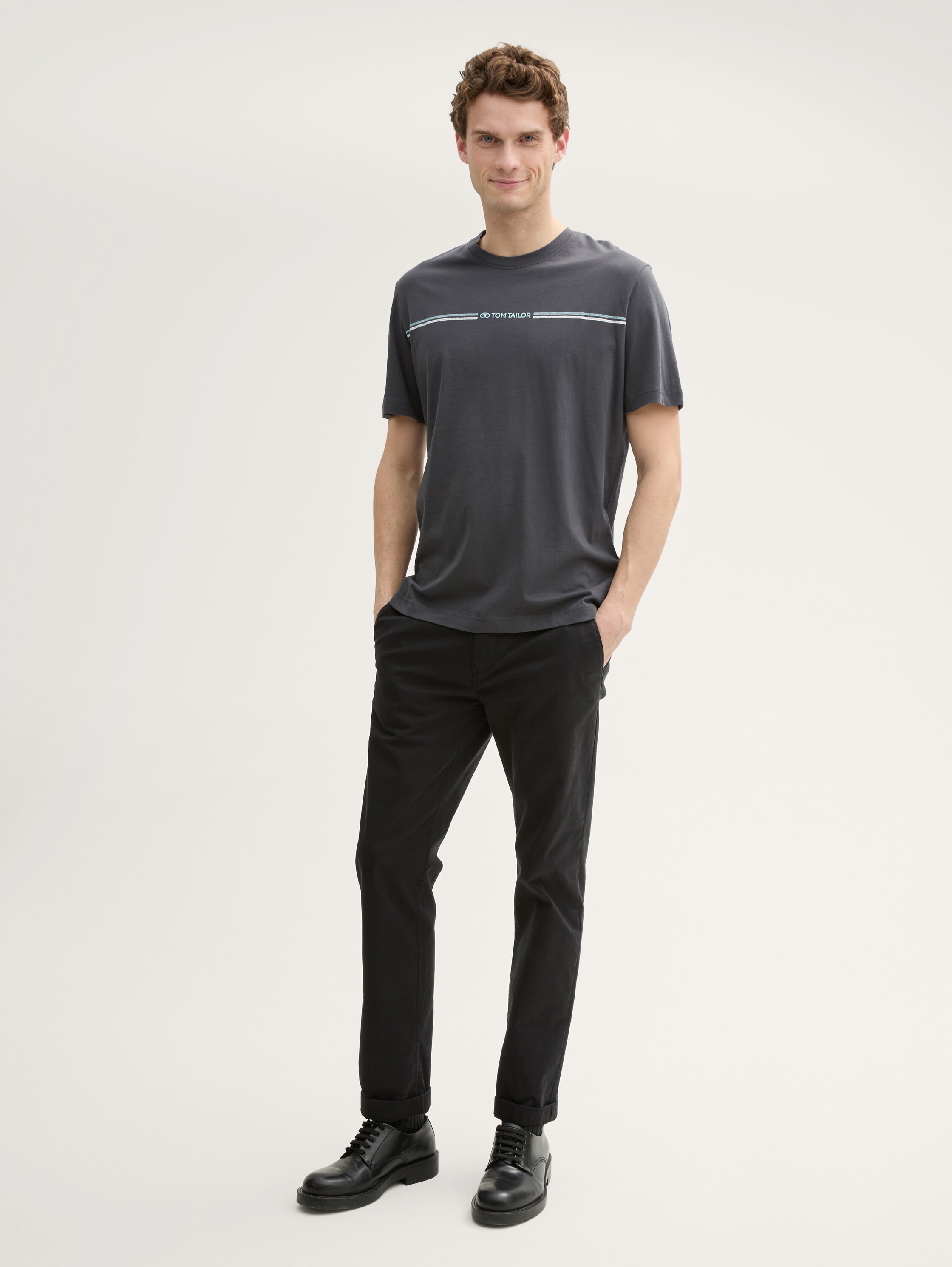 T-Shirt mit Print - 0
