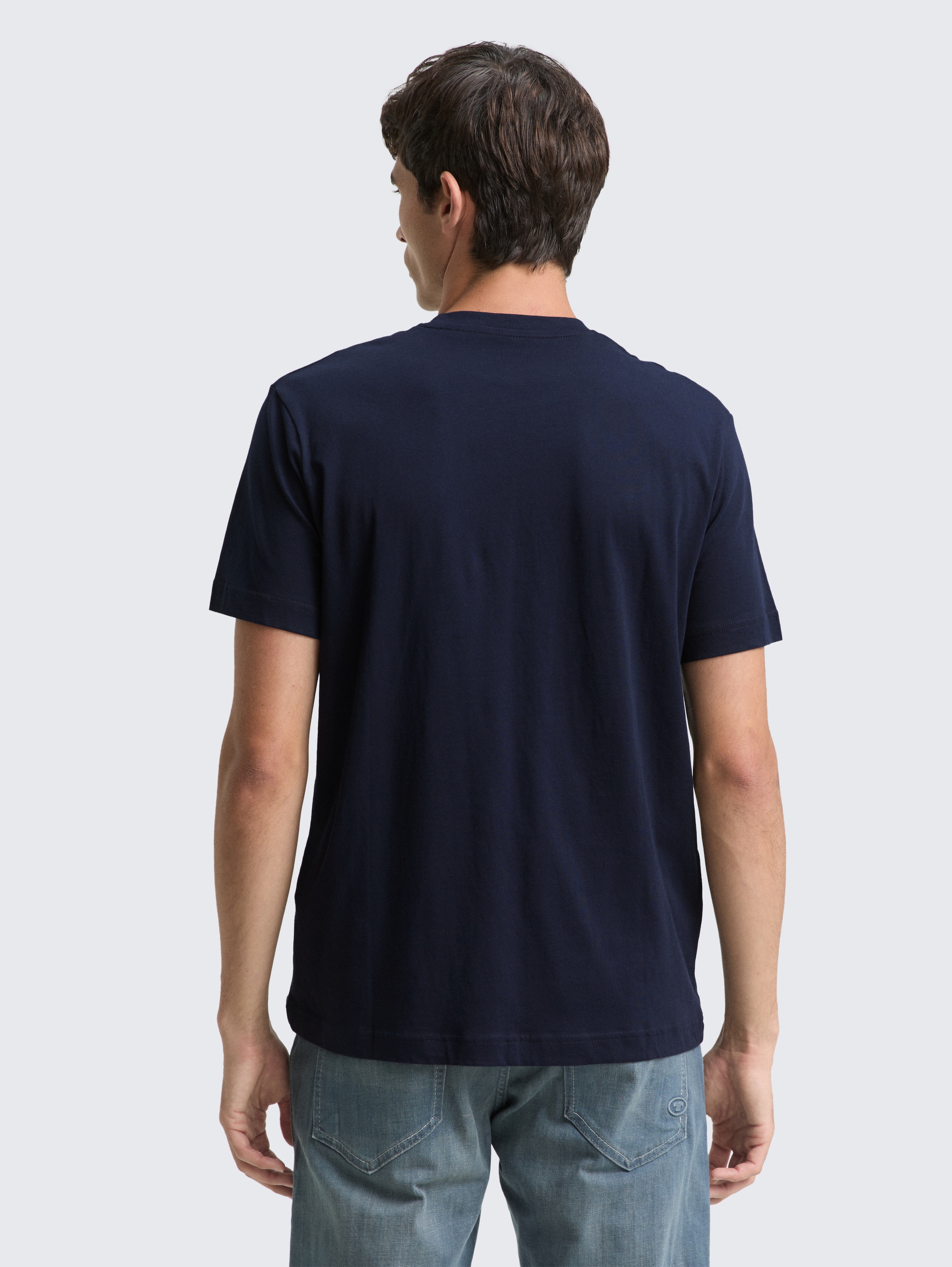 T-shirt with print - sky_captain_blue_1 -