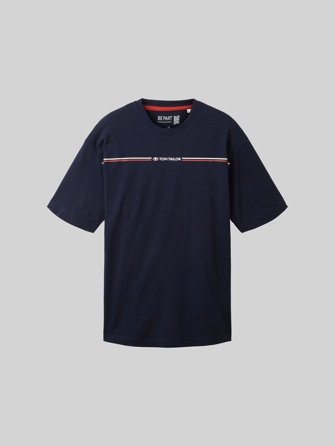 T-Shirt mit Print von Men, sky captain blue