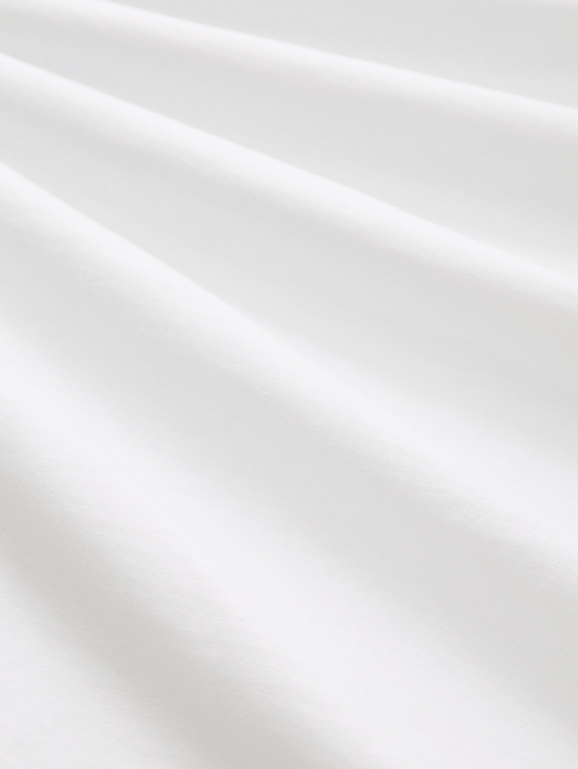 T-Shirt mit Print - White - Material-Ansicht