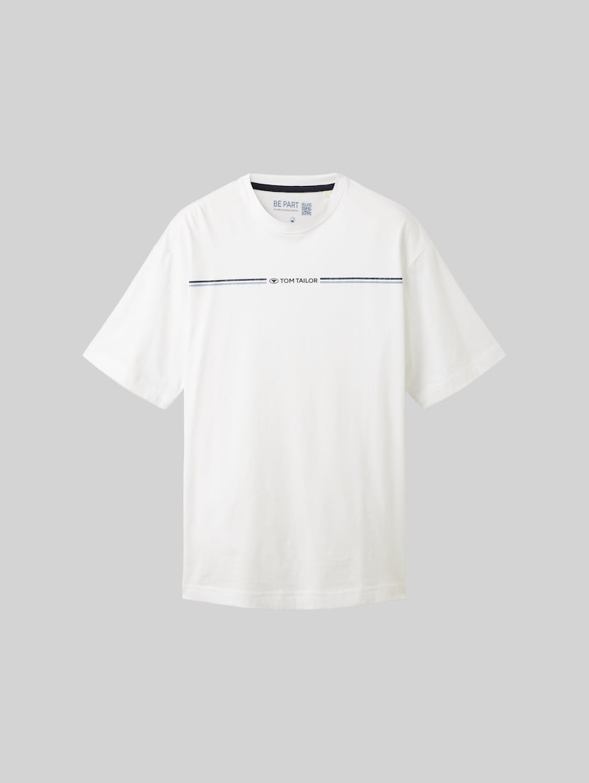 T-Shirt mit Print von Men, White