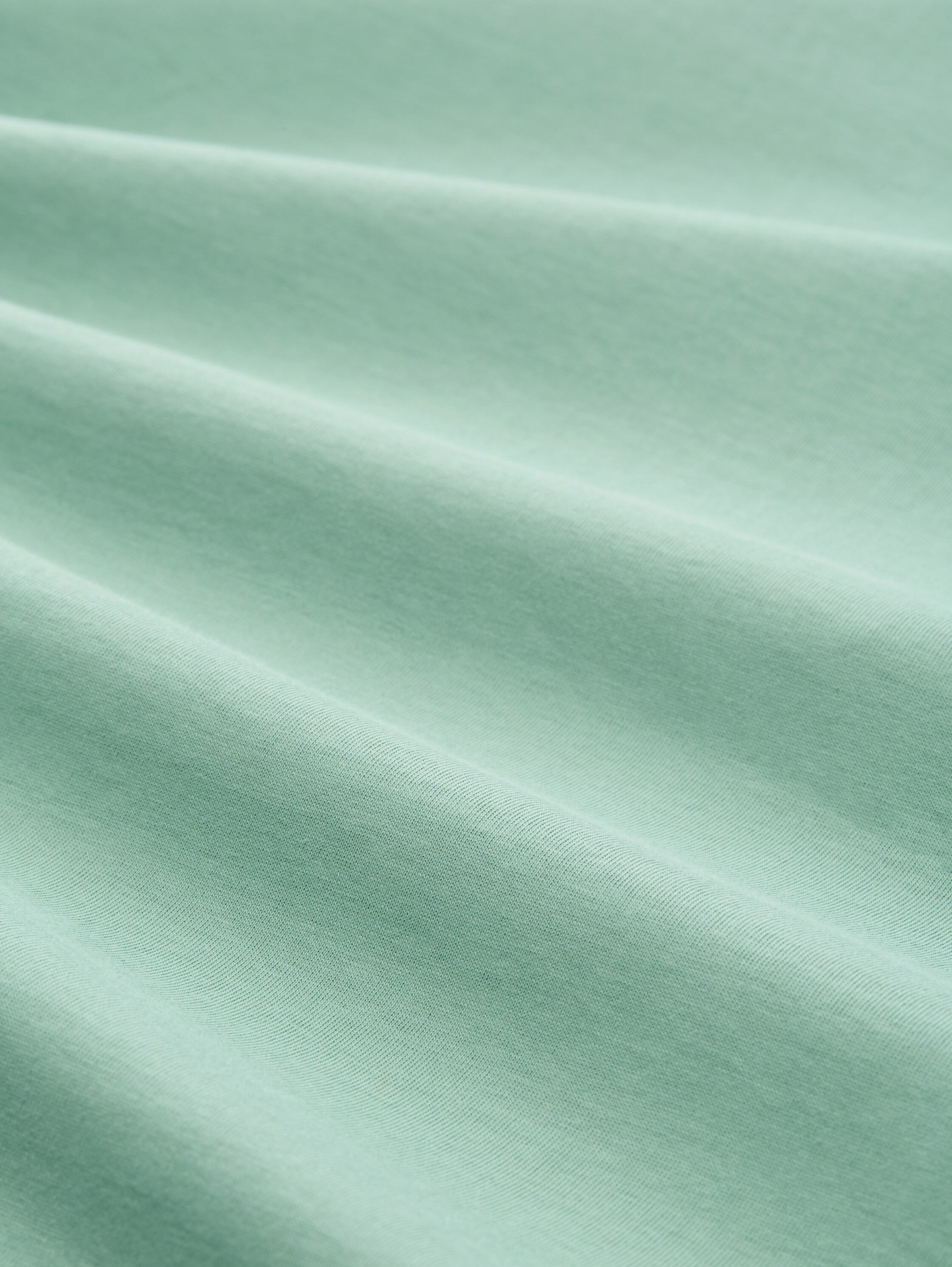 T-shirt with print - dust green - Material view