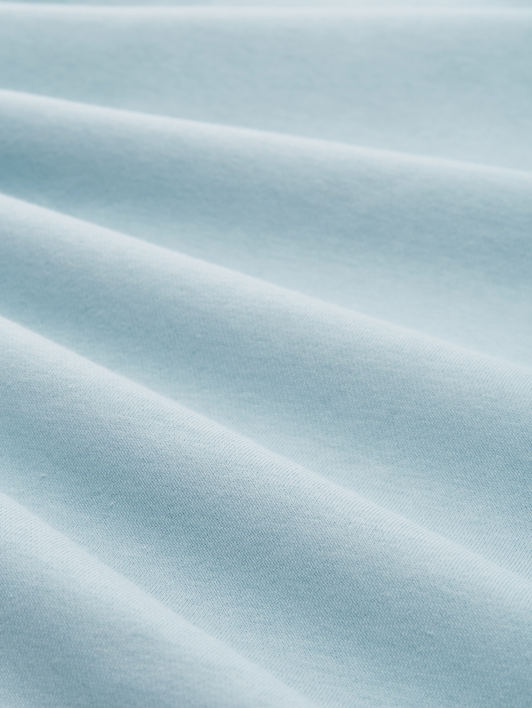 Sweat à imprimé - dusty mint blue - Vue de la matière