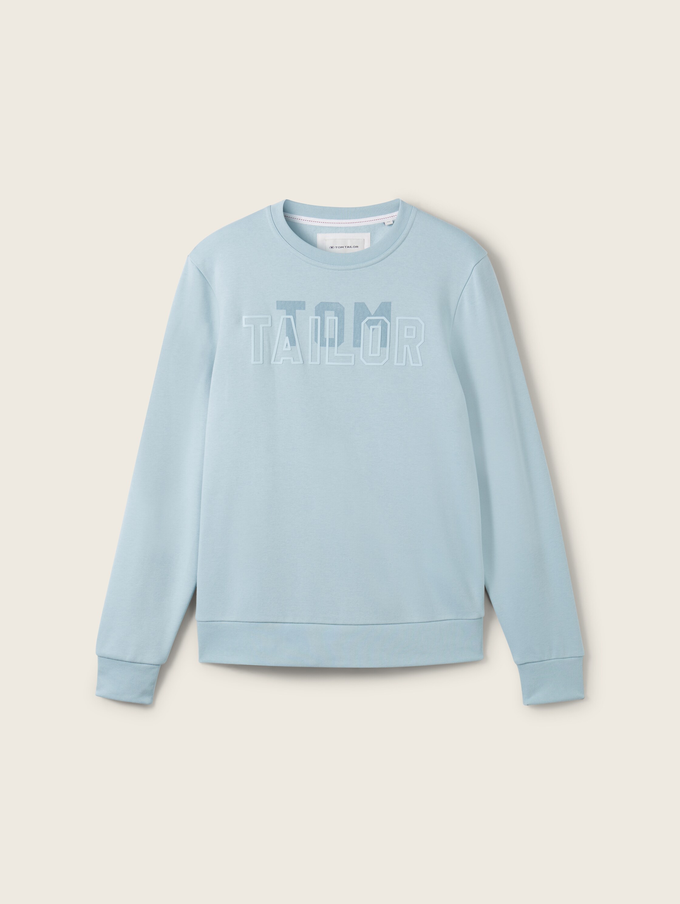 Sweat à imprimé - dusty mint blue - Vue de face du produit