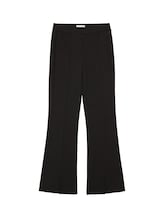 Ausgewählt, Ausgestellte Leggings mit Schlitz von Tom Tailor, schwarz