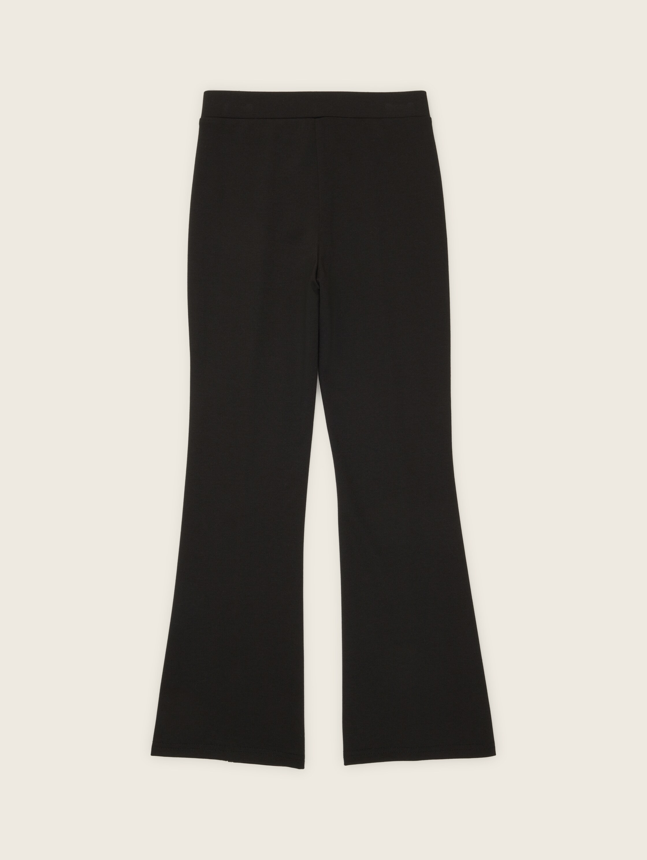 Ausgestellte Leggings mit Schlitz - 2