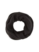 Geselecteerd, Loopsjaal met gerecycled polyester door Tom Tailor, zwart