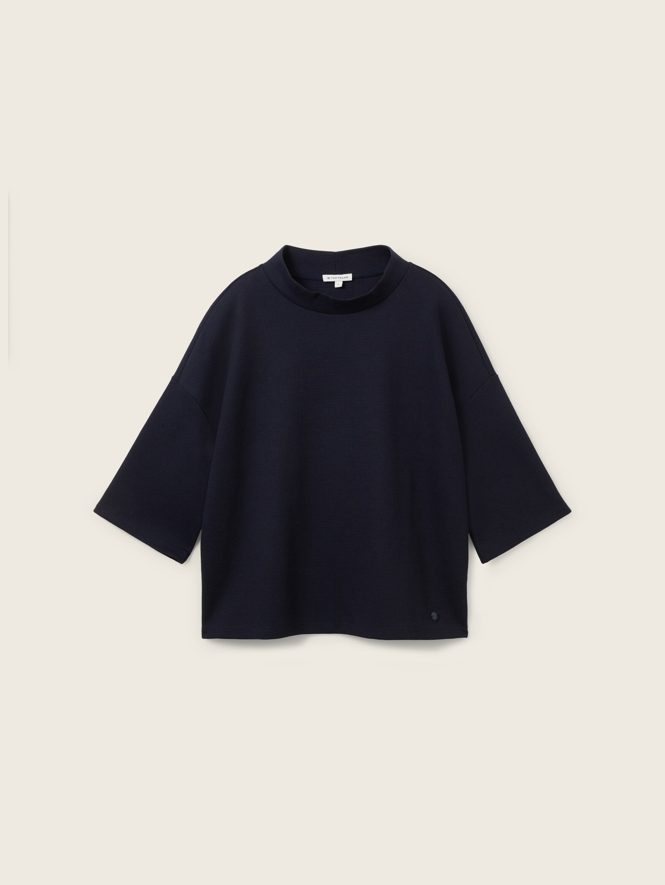T-Shirt mit Stehkragen - 5