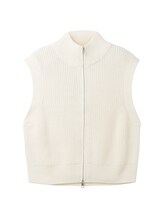 Ausgewählt, Weste aus Strick von Tom Tailor, braun