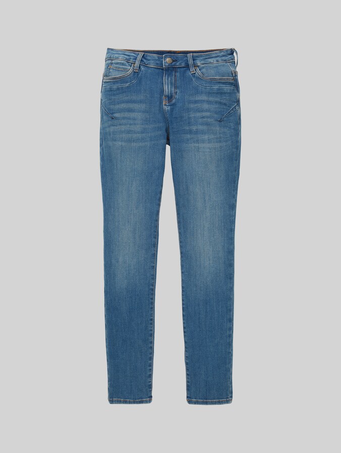 Jean TTTAPERED par Women, Used Mid Stone Blue Denim