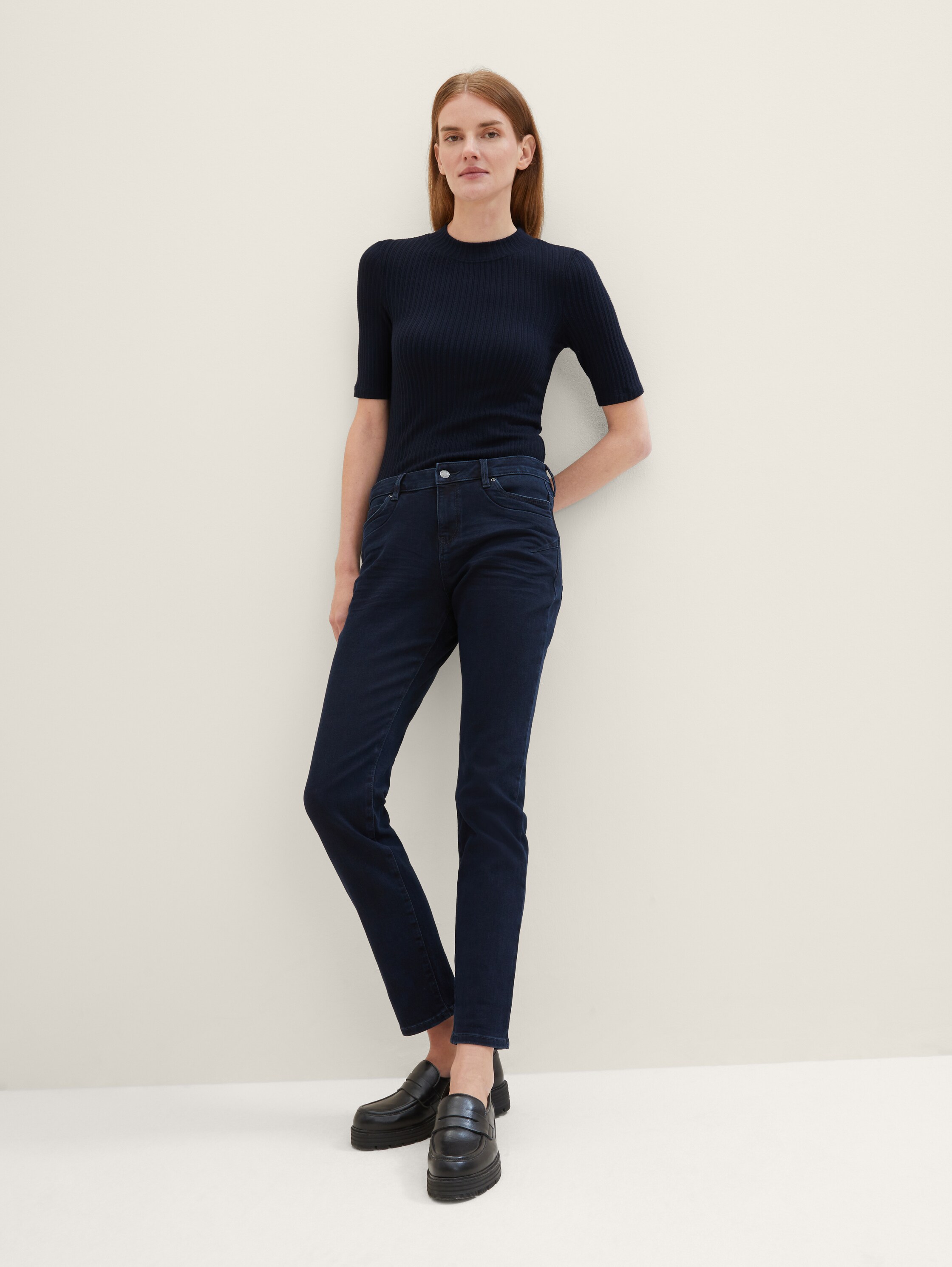 Jeans coniques - bleu - 