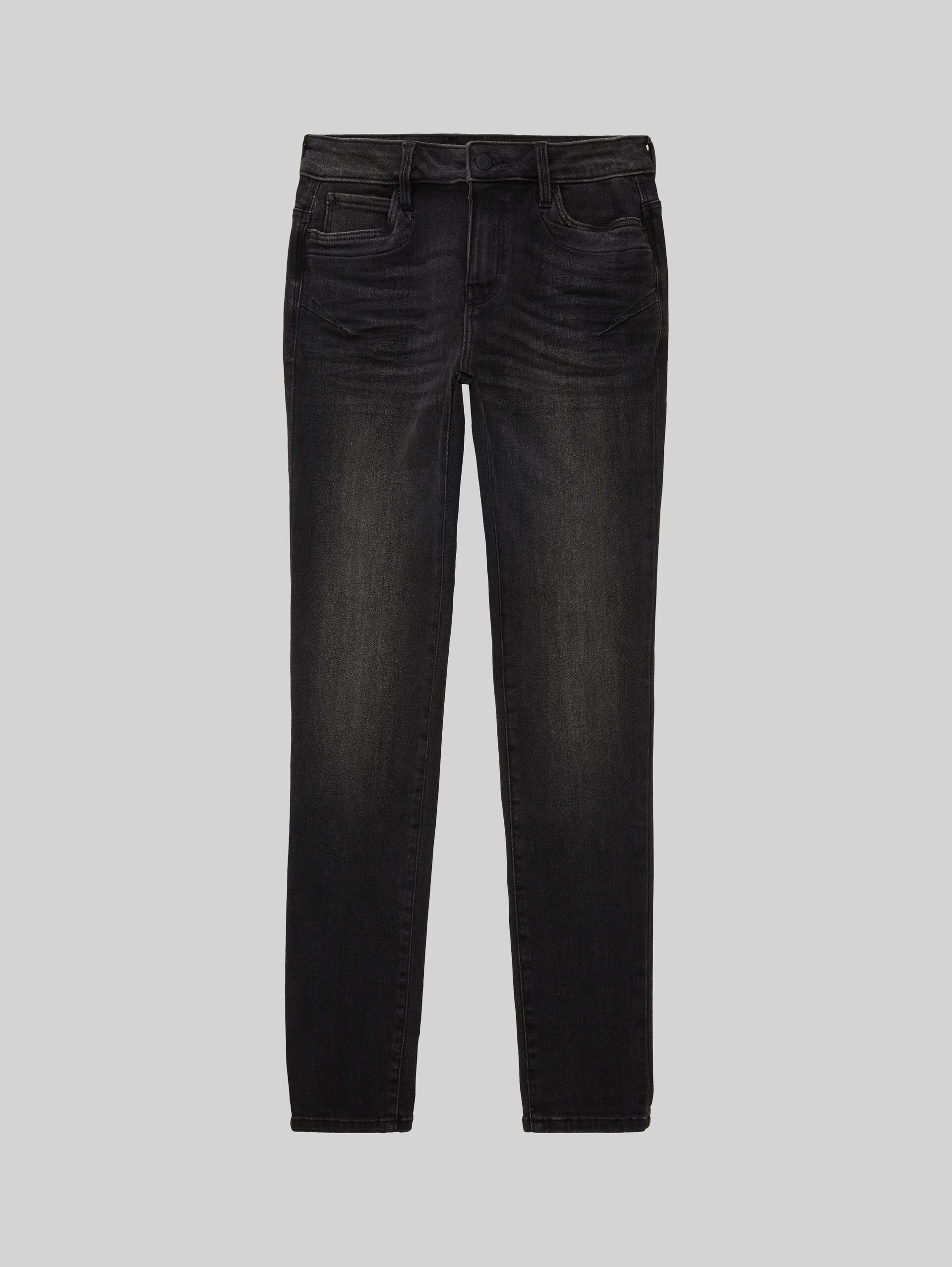 TTTAPERED jeans - black stone wash denim - Front product view
