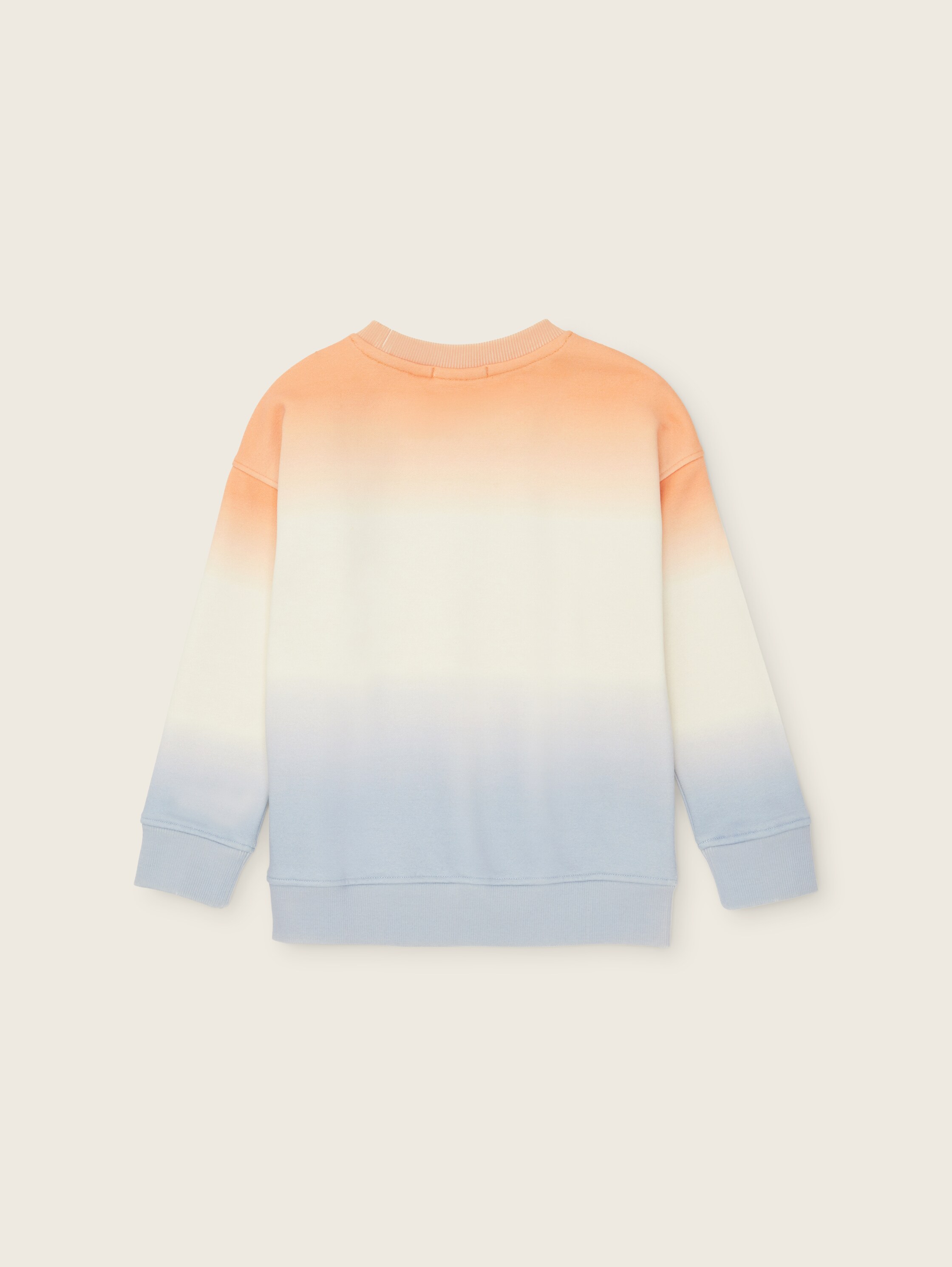 Oversized sweatshirt - purple orange gradient design