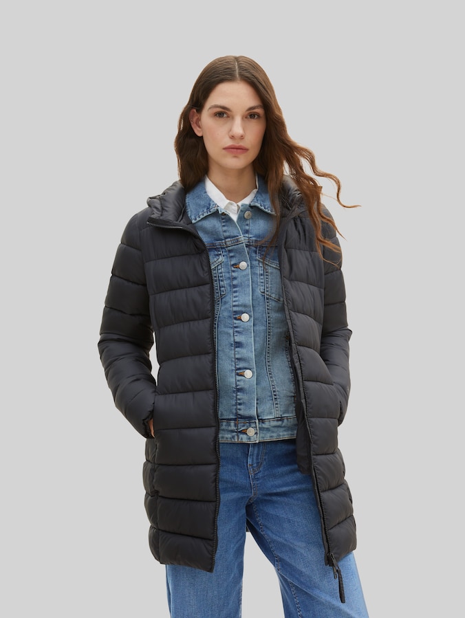 Lightweight Mantel von Denim Female, deep black