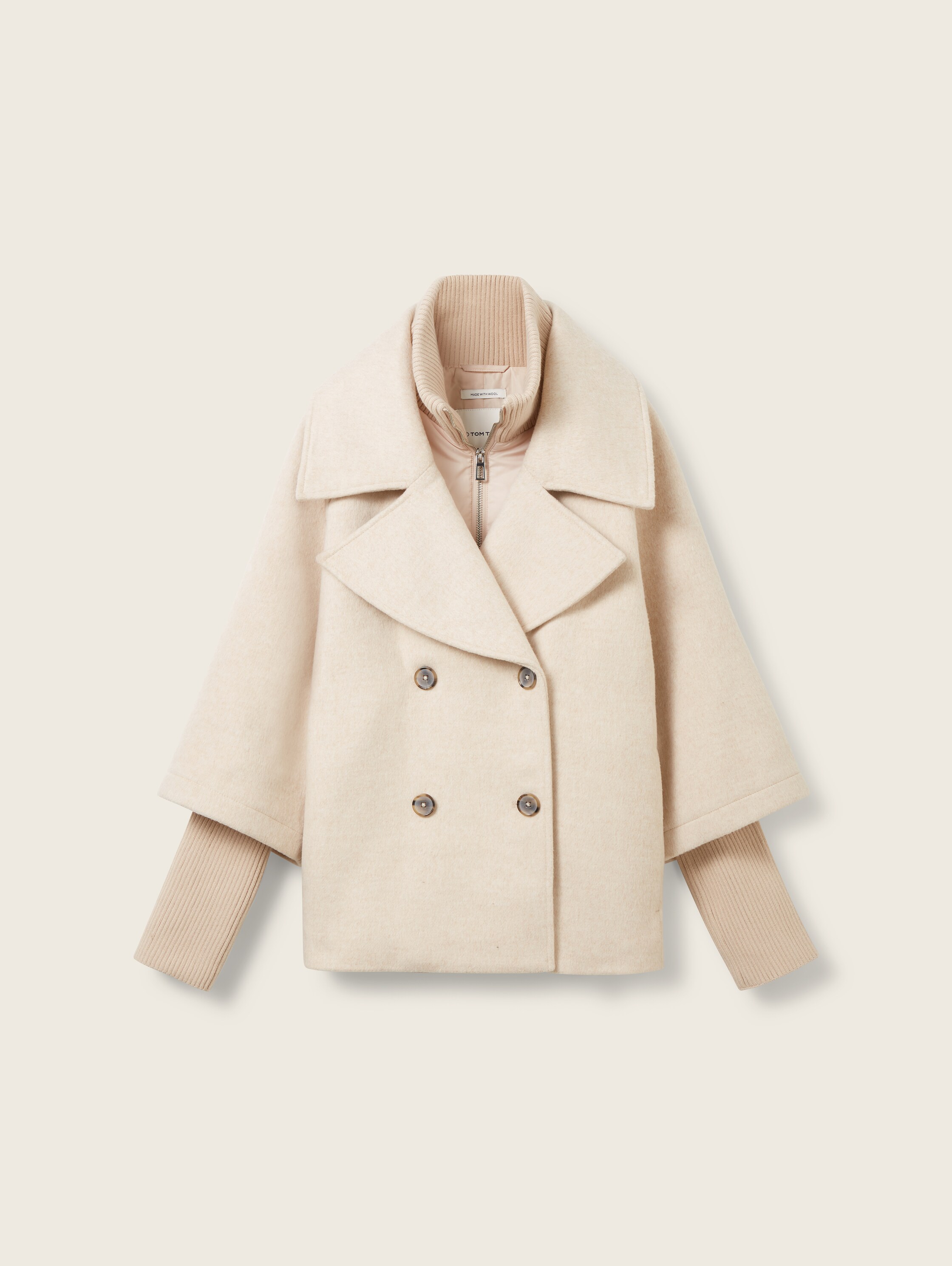 Cape Jacke im Regular Fit - 4