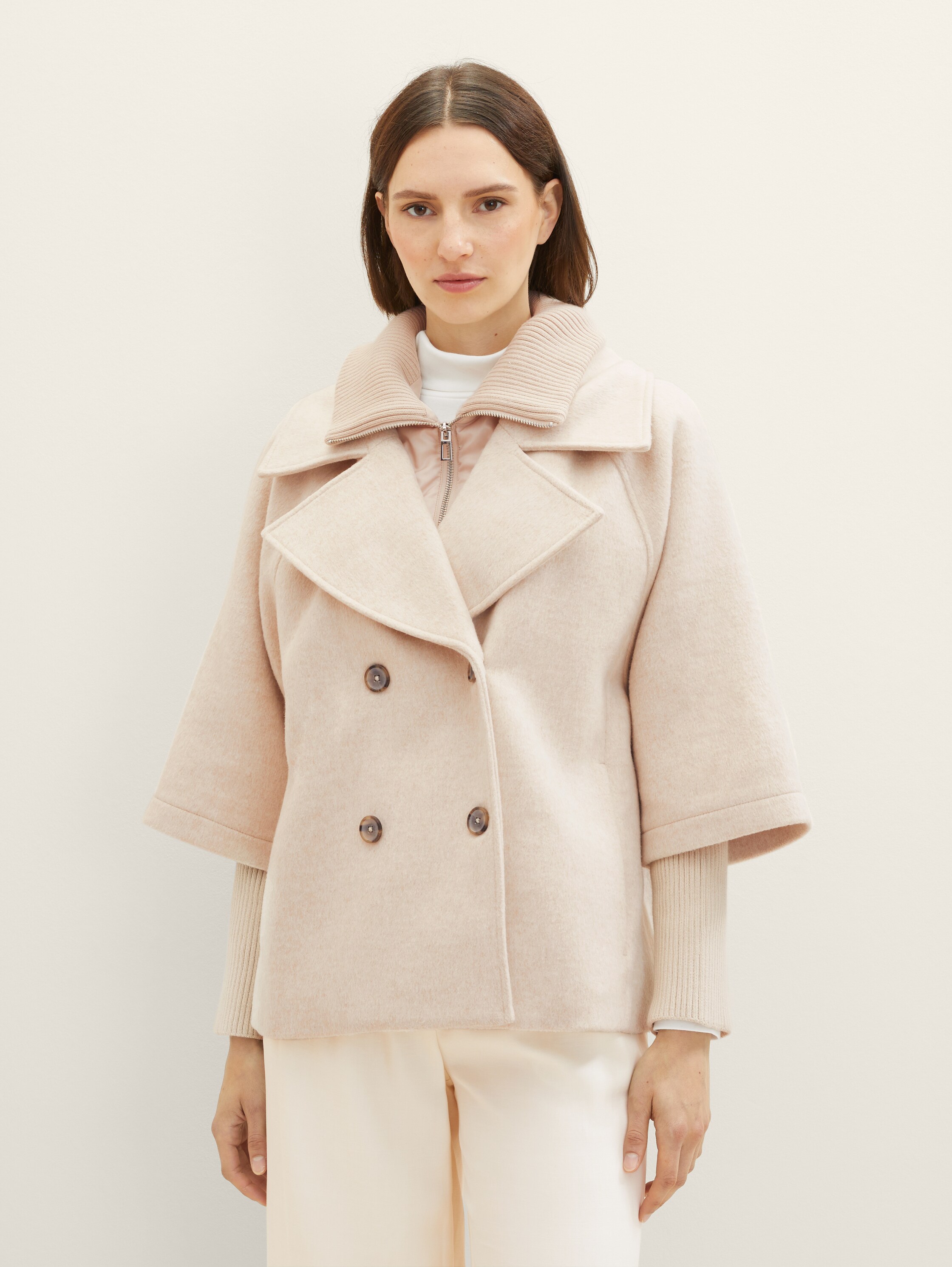 Cape Jacke im Regular Fit - 6