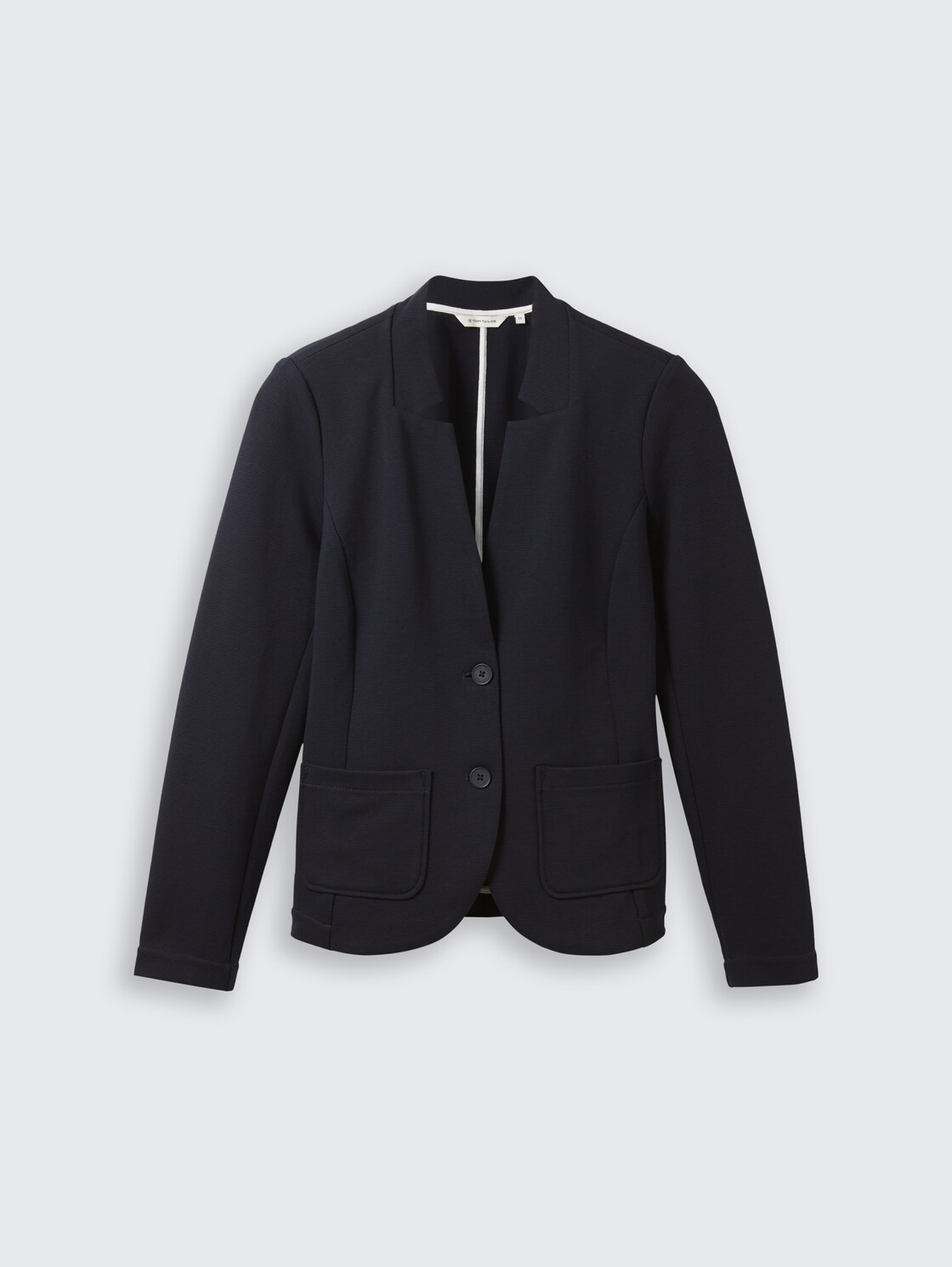 Slim Fit Blazer mit Ottoman Struktur - sky captain blue
