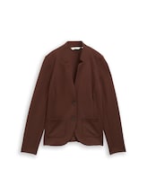 Not Selected, Slim fit blazer with ottoman texture by , brown