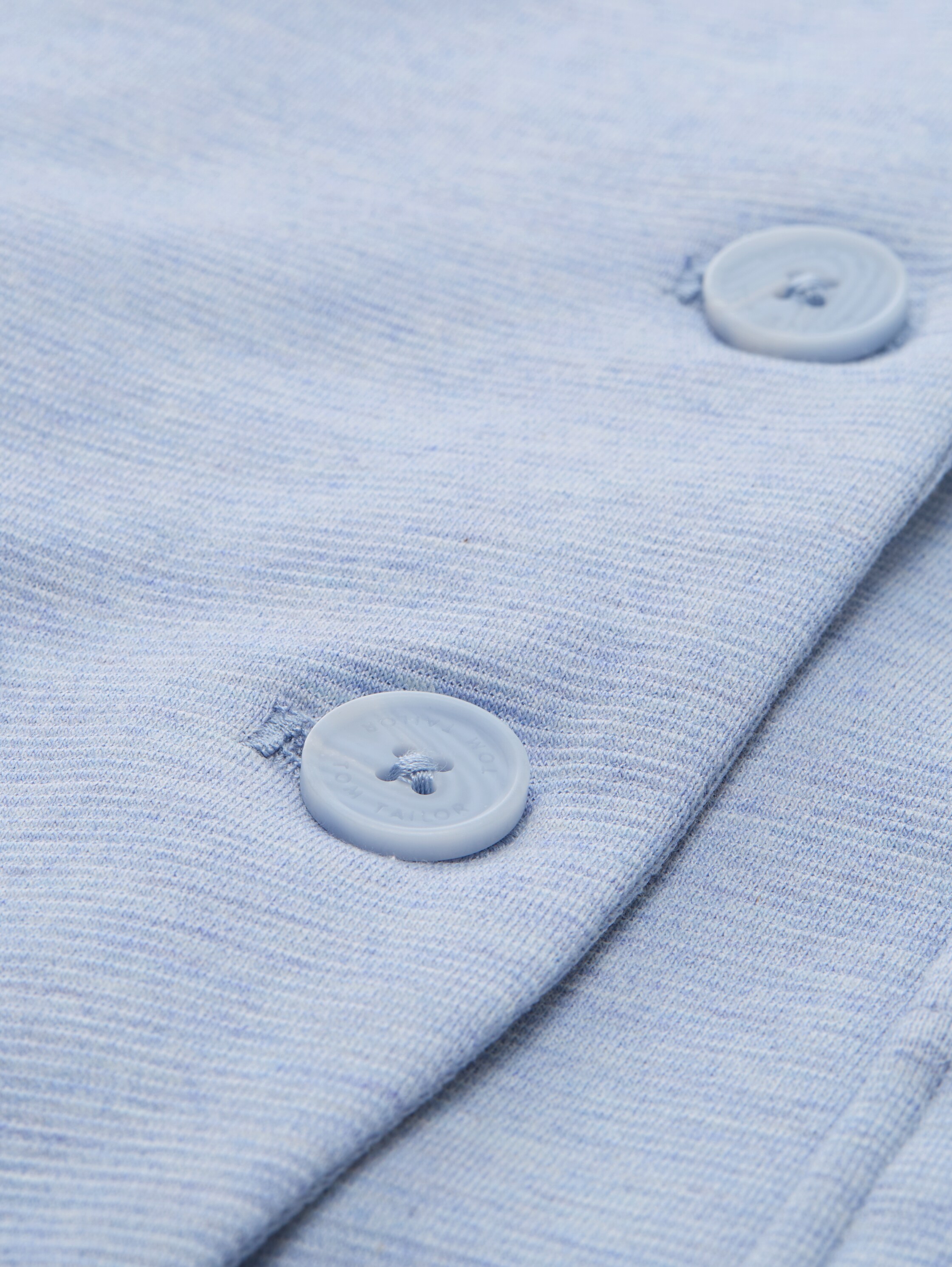 Slim Fit Blazer mit Ottoman Struktur - kentucky blue melange