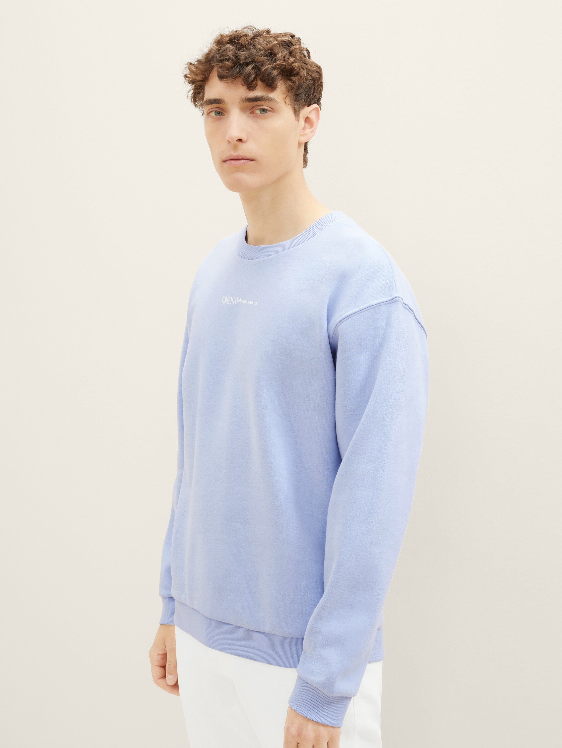 Print Sweatshirt mit Bio-Baumwolle - 3