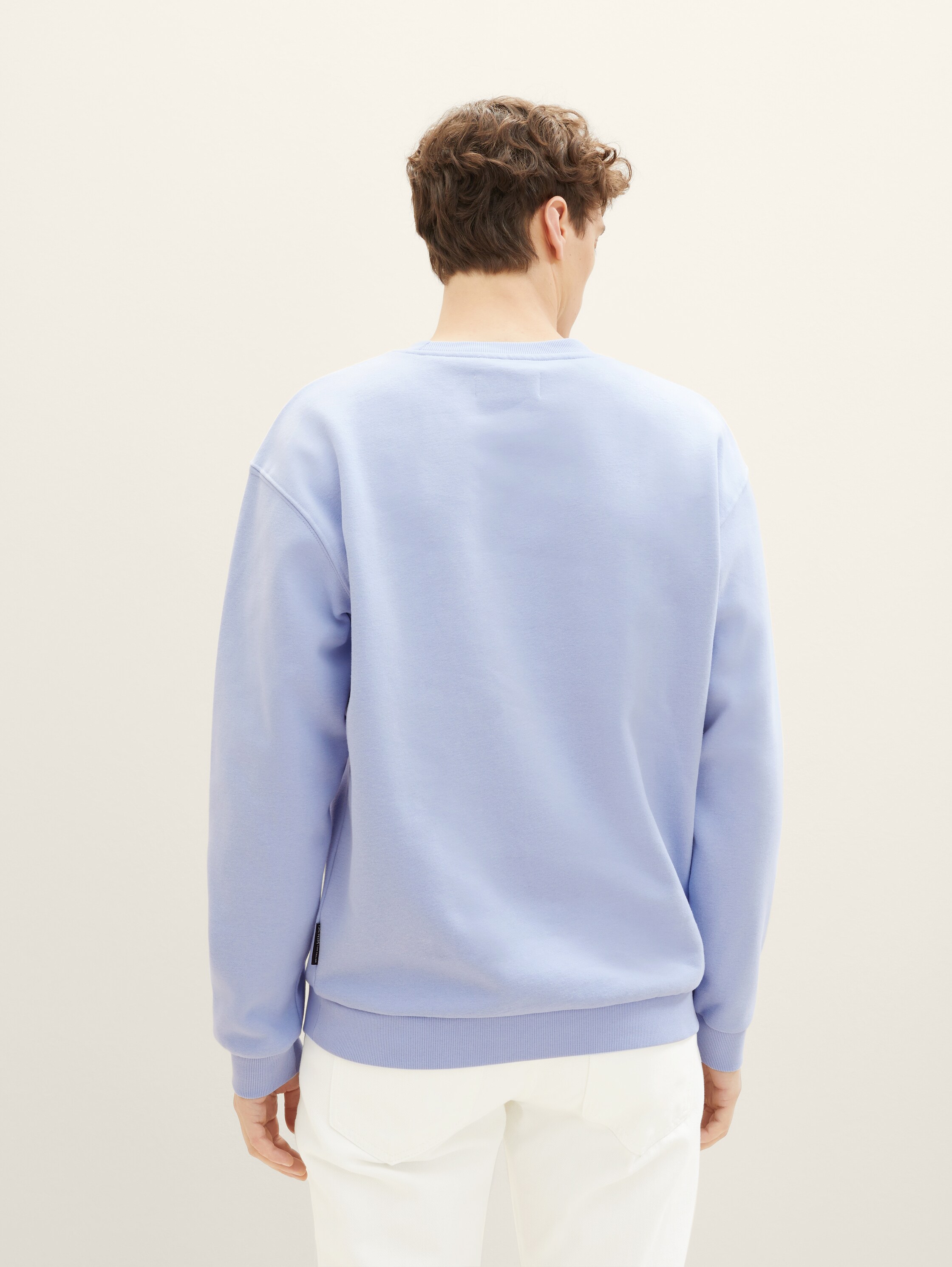 Print Sweatshirt mit Bio-Baumwolle - 4