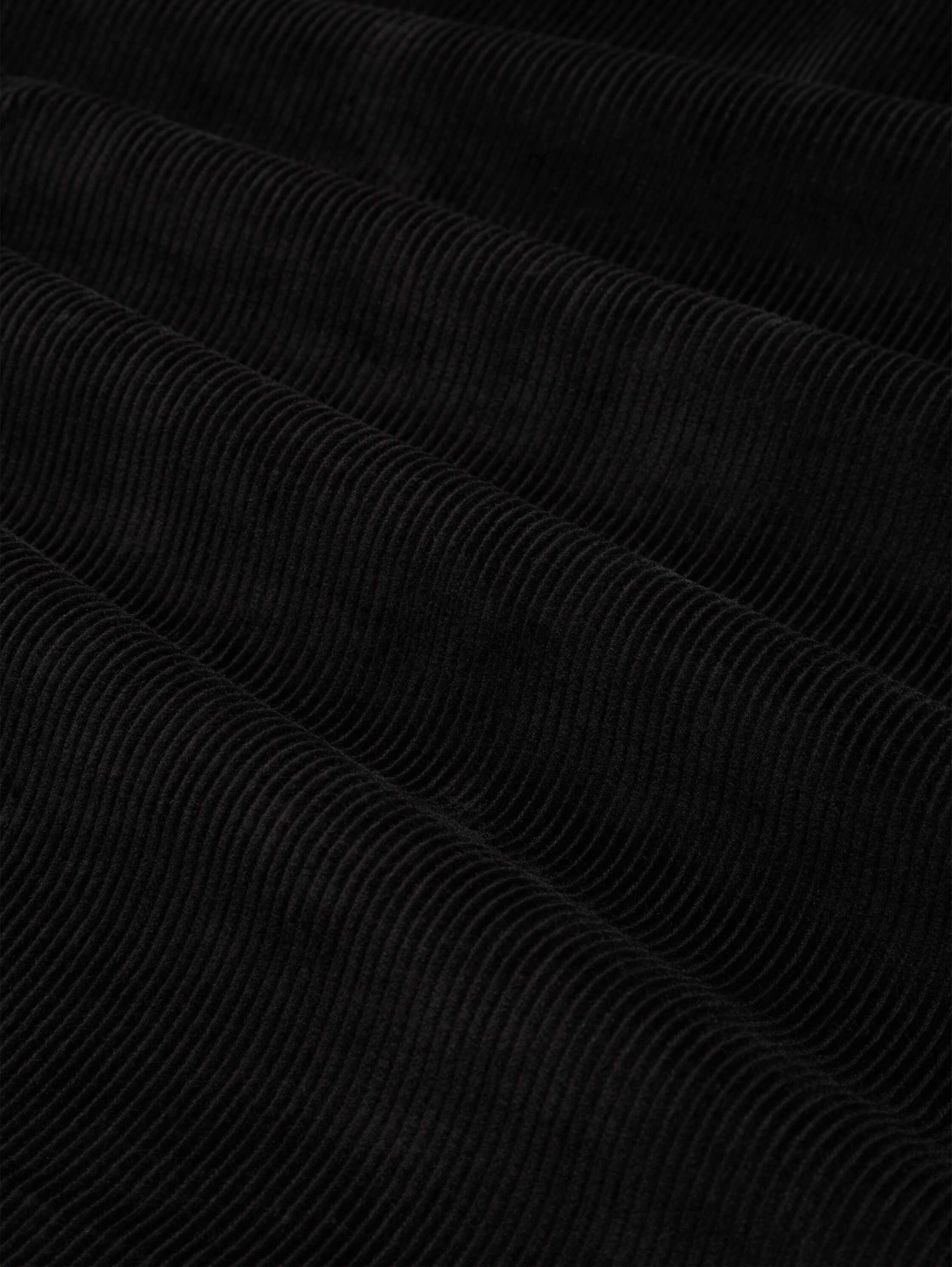 Corduroy-overhemd - Black - Materiaalweergave