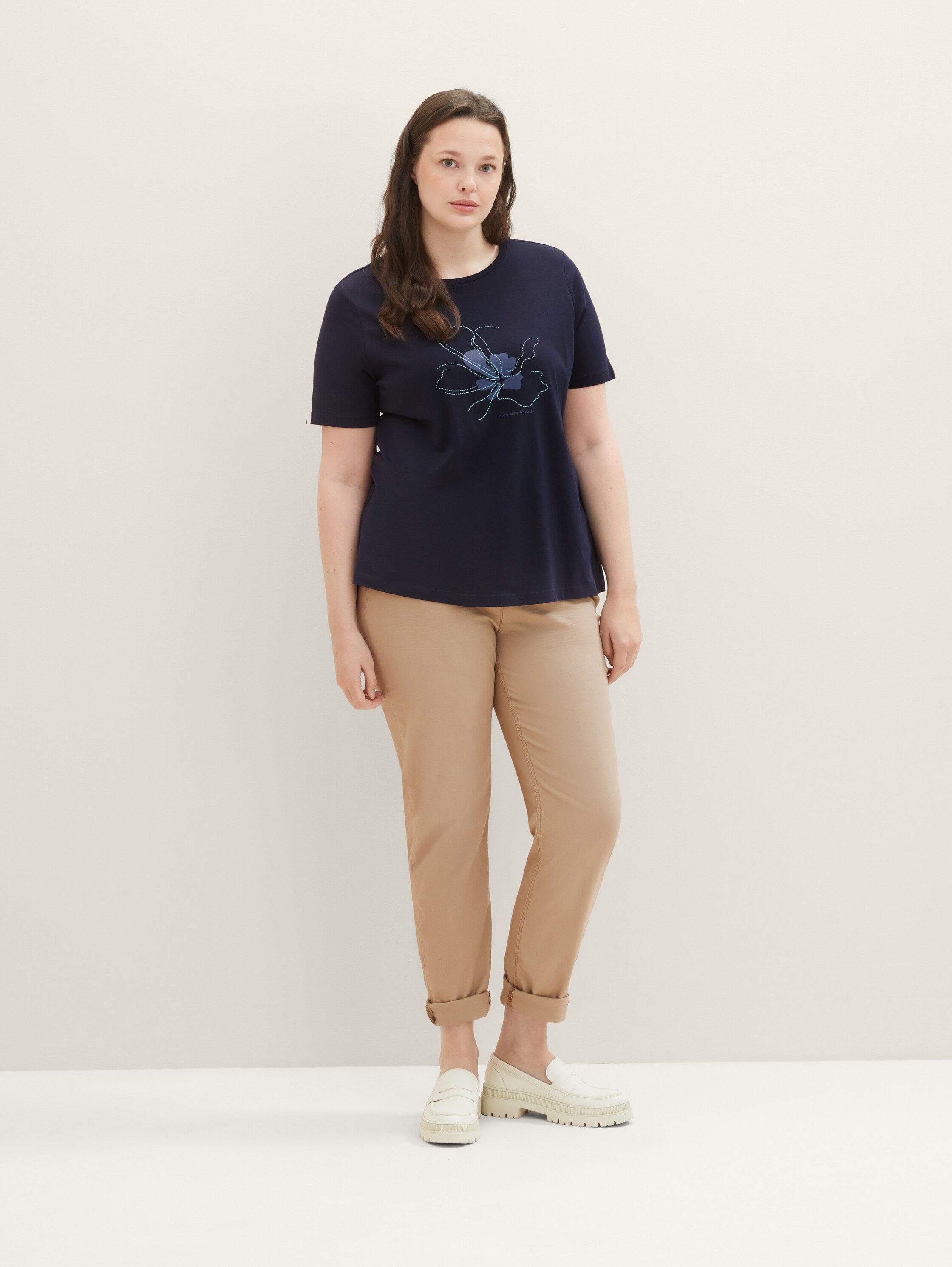 Plus Size - T-Shirt mit Print - 6
