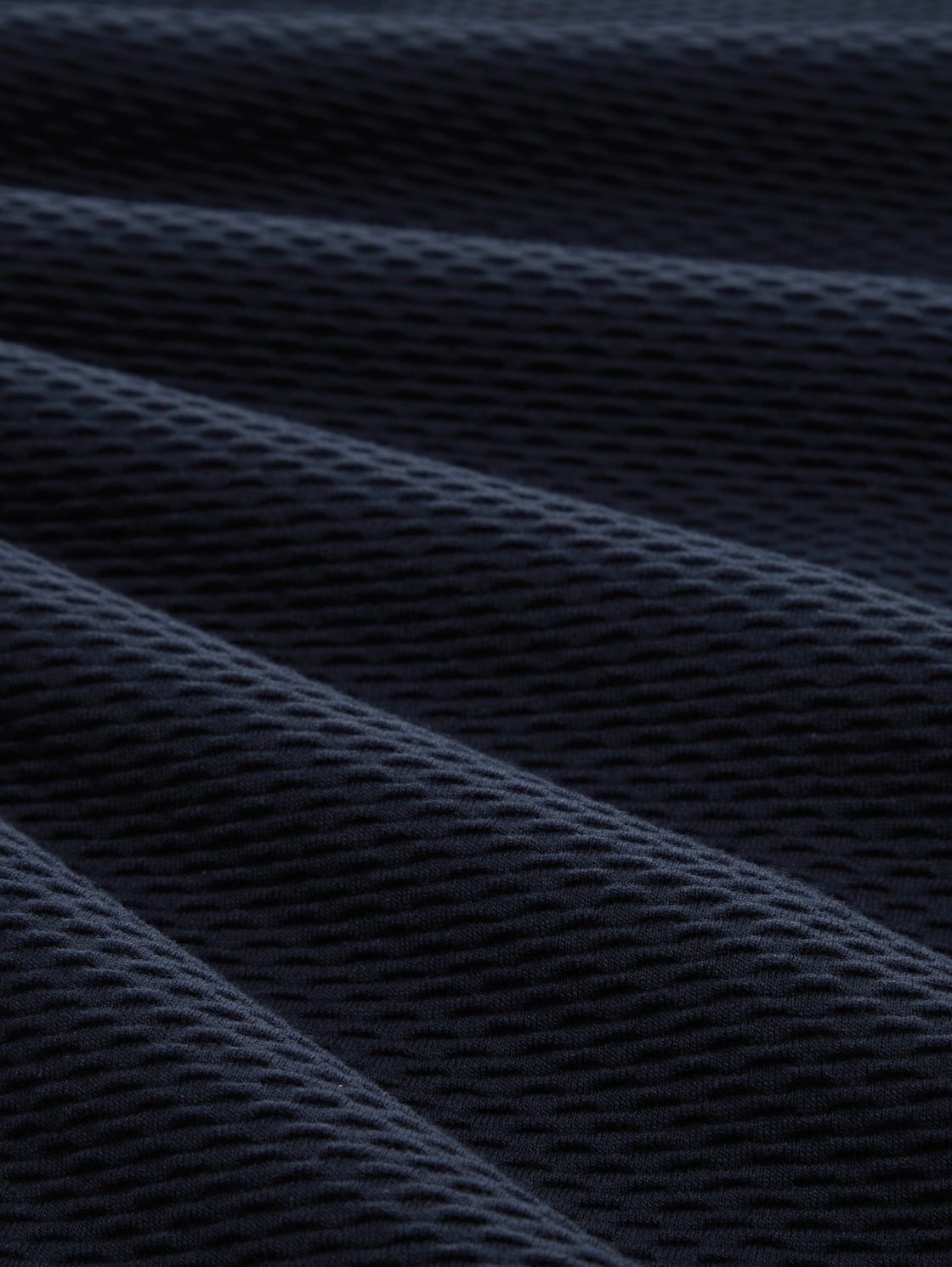 Mini-Kleid mit 3/4 Arm - sky captain blue - Material-Ansicht