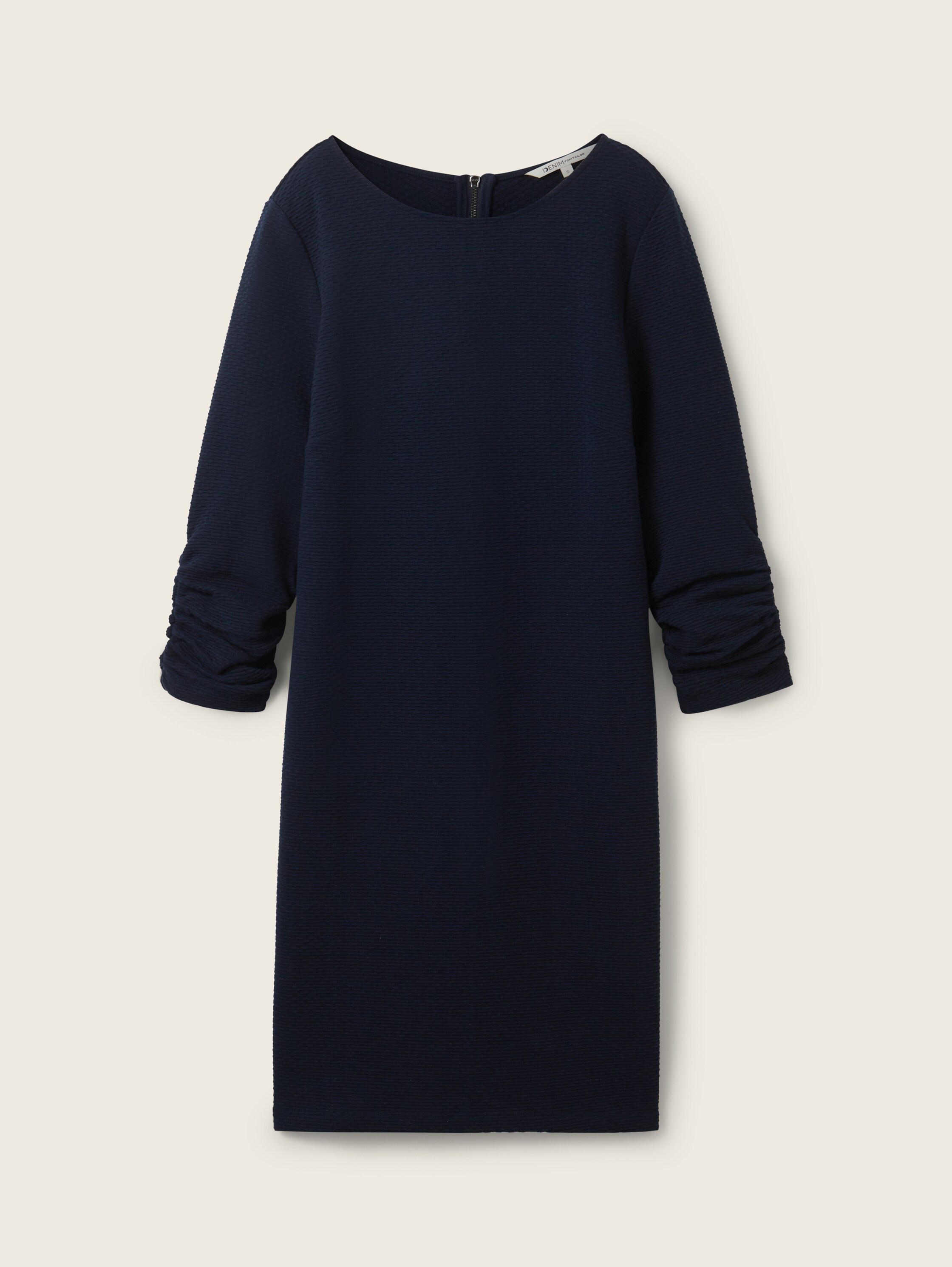Mini-jurk met 3/4-mouwen - sky_captain_blue_1 - 