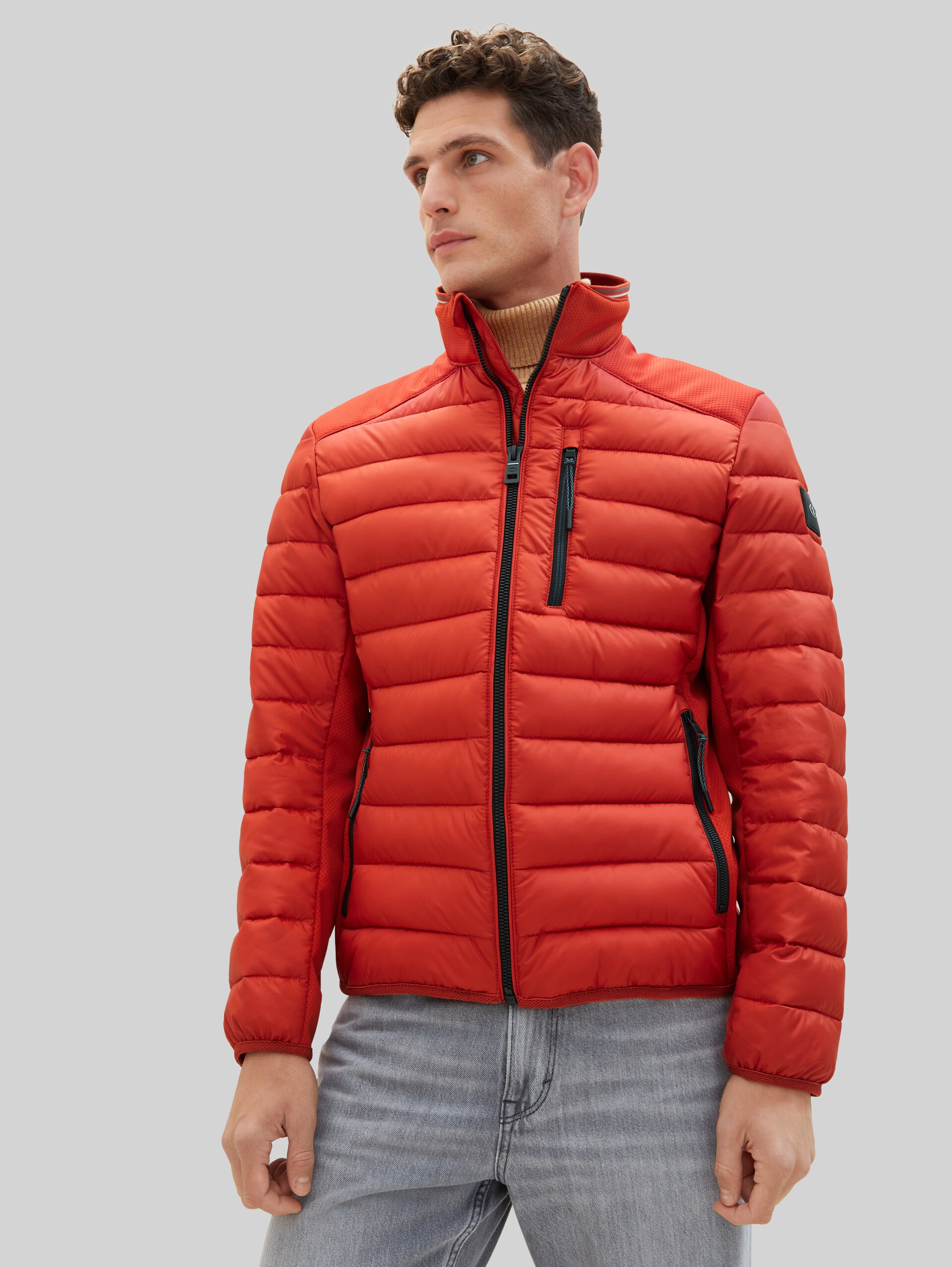 Veste hybride - fire red