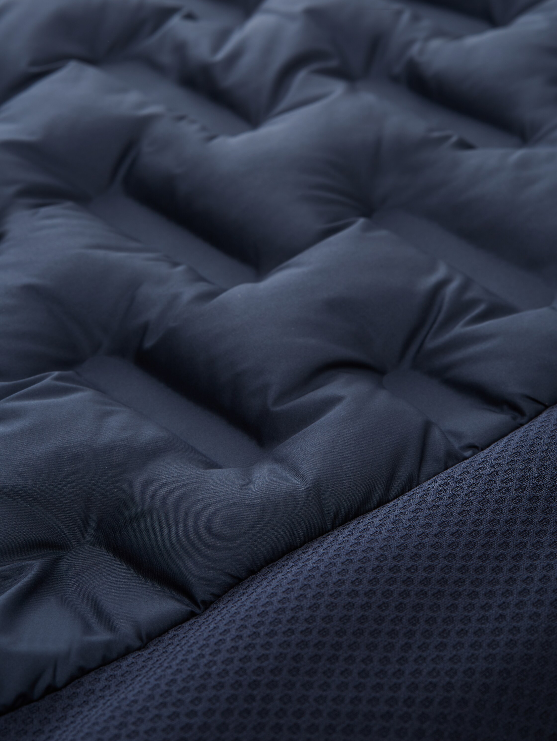 Ademend vest - sky captain blue - Detailaanzicht product