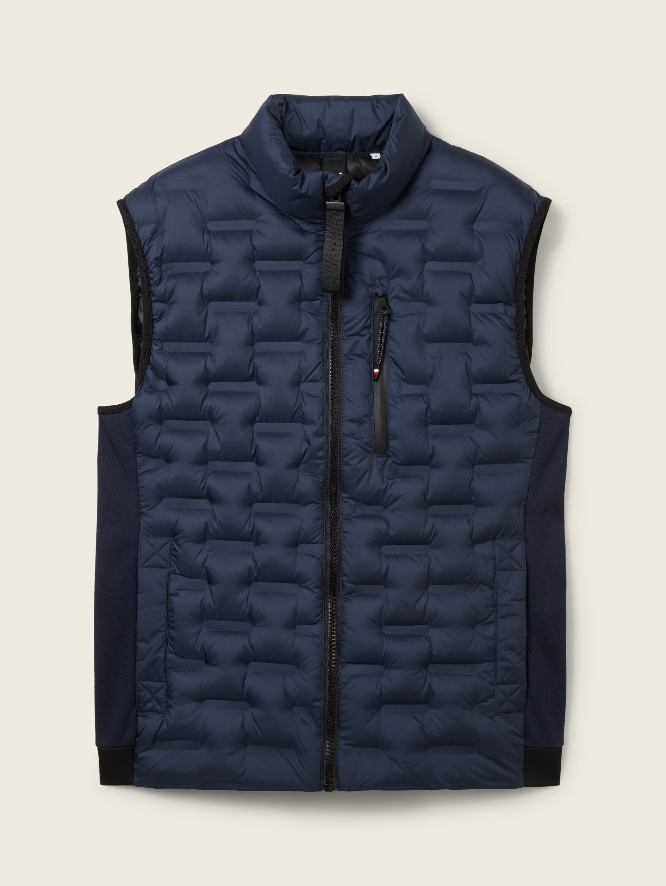 Ademend vest - sky captain blue - Product vooraanzicht