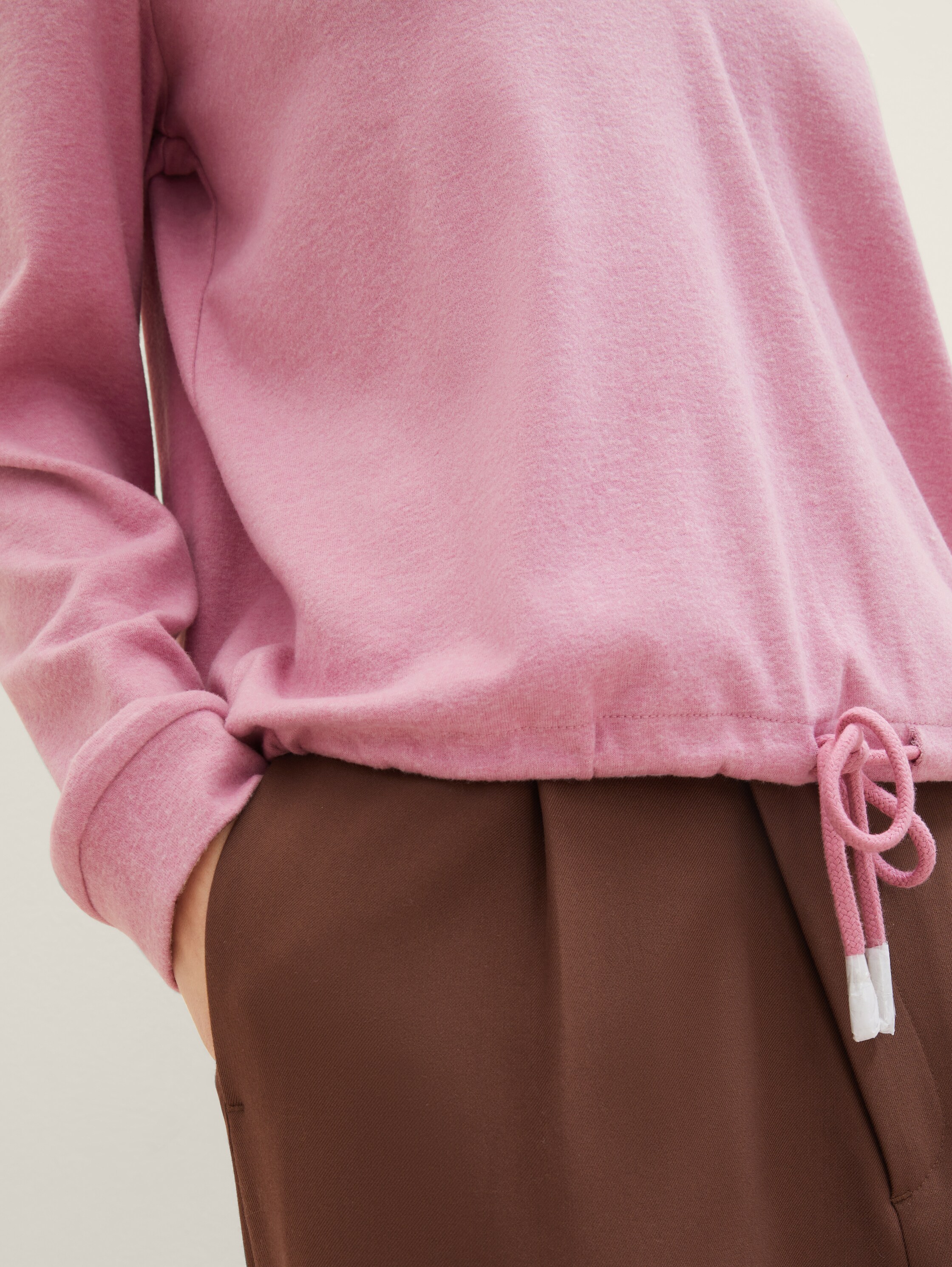 Sweatshirt in Melange Optik - 6