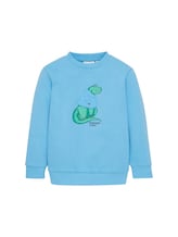 Geselecteerd, Sweatshirt met print door Tom Tailor, blauw