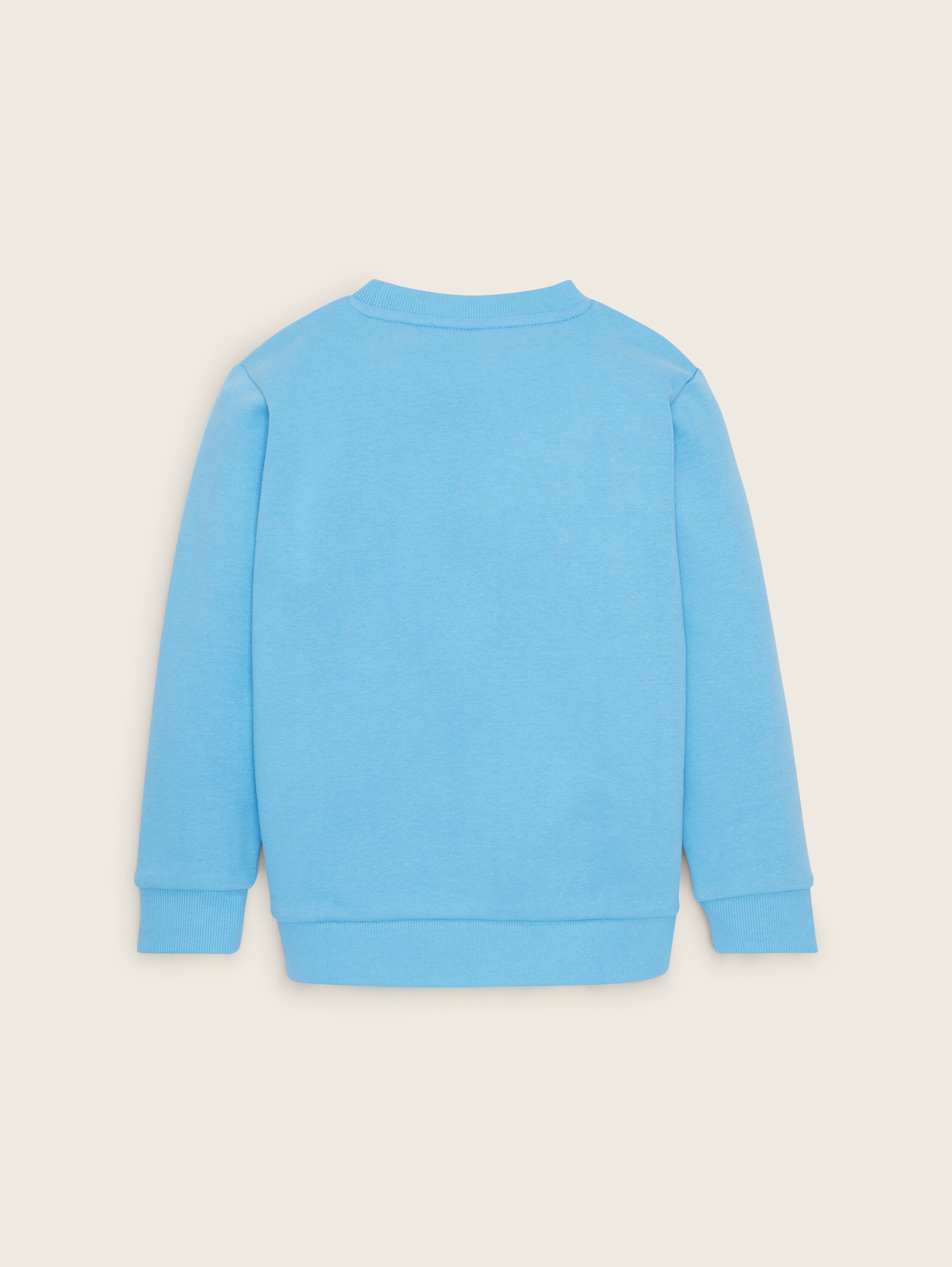 Sweatshirt met print - rainy sky blue