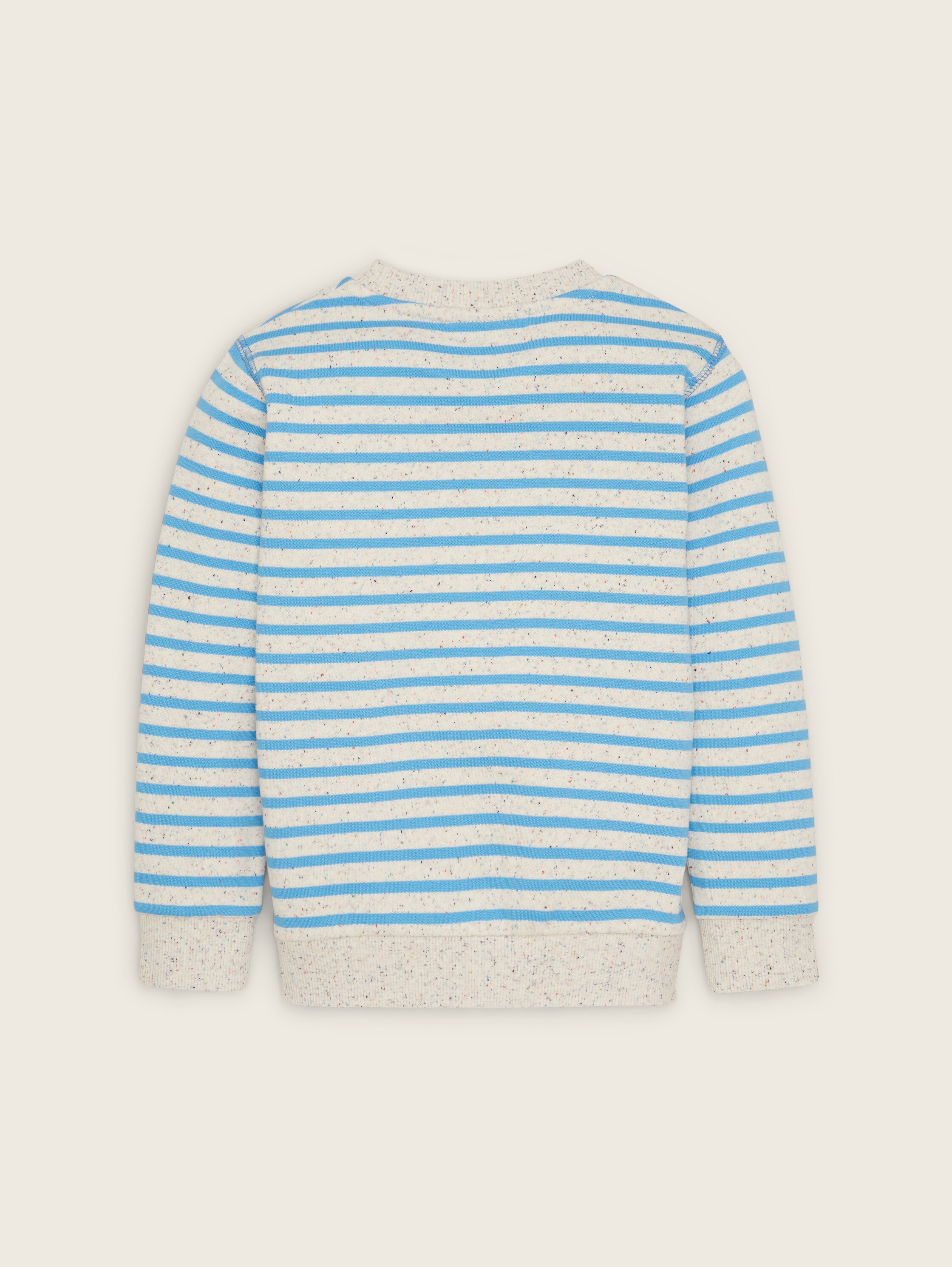 Sweatshirt mit Streifen - off white blue nep stripe