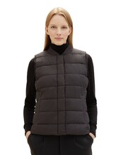 Ausgewählt, Lightweight Weste von Tom Tailor, schwarz