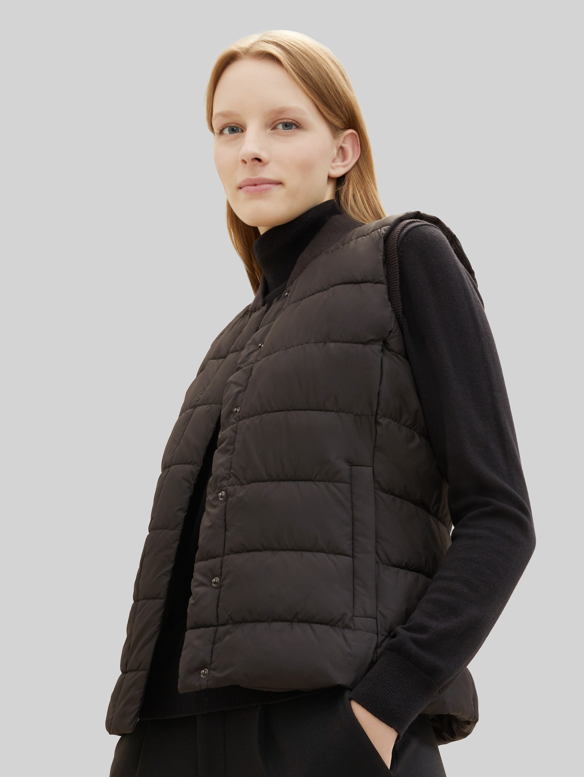 Lightweight Weste - deep black