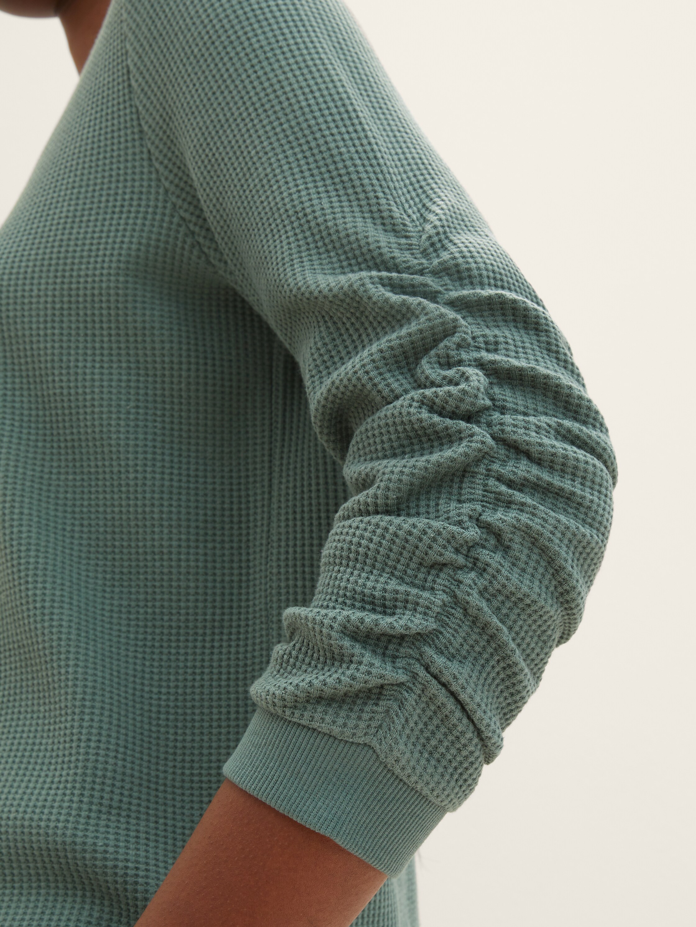 Sweatshirt mit Falten - 6