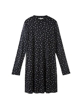 Selected, Patterned mini dress by Tom Tailor, black