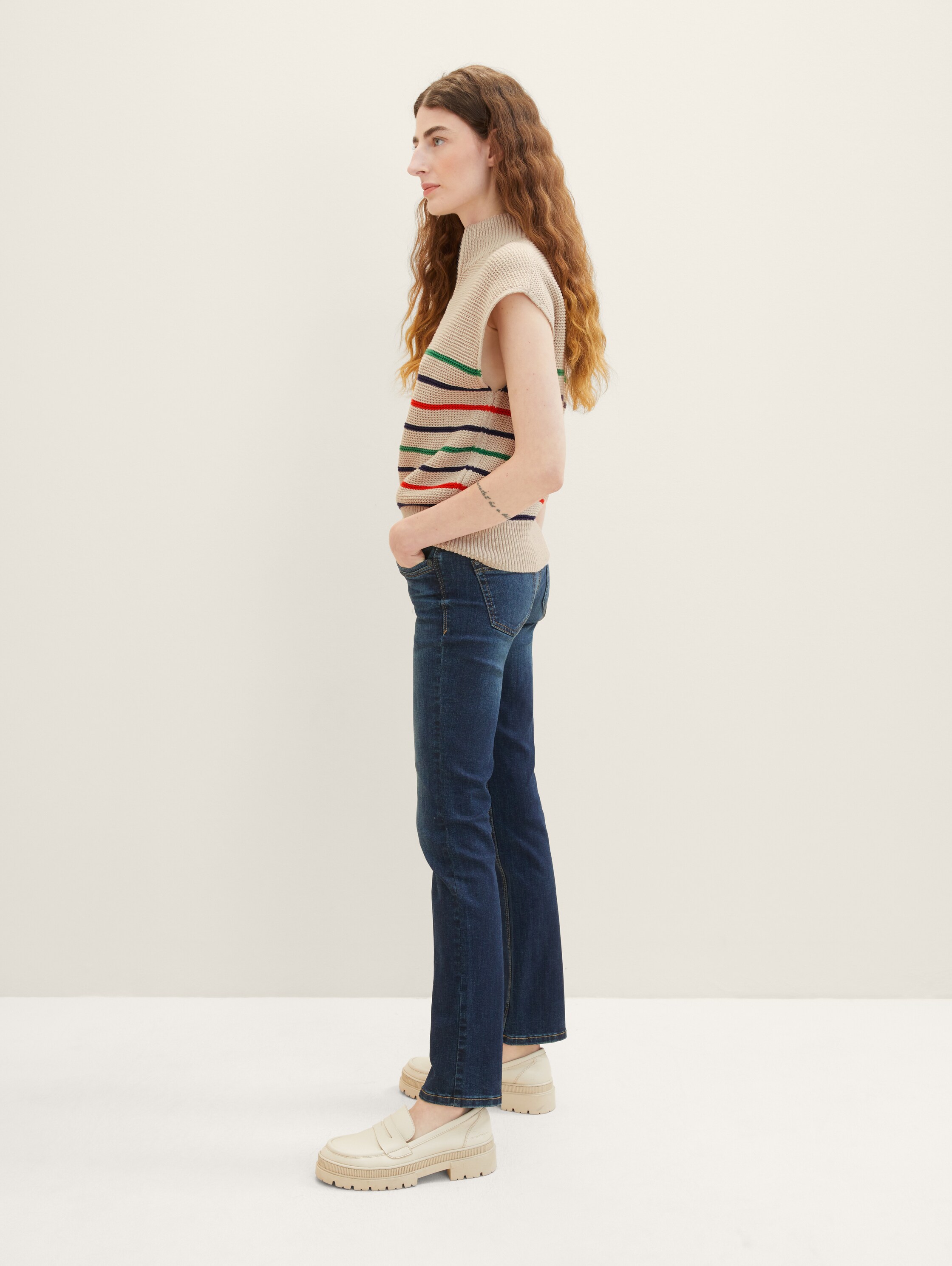 TTALEXA STRAIGHT Jeans - rinsed_blue_denim - 
