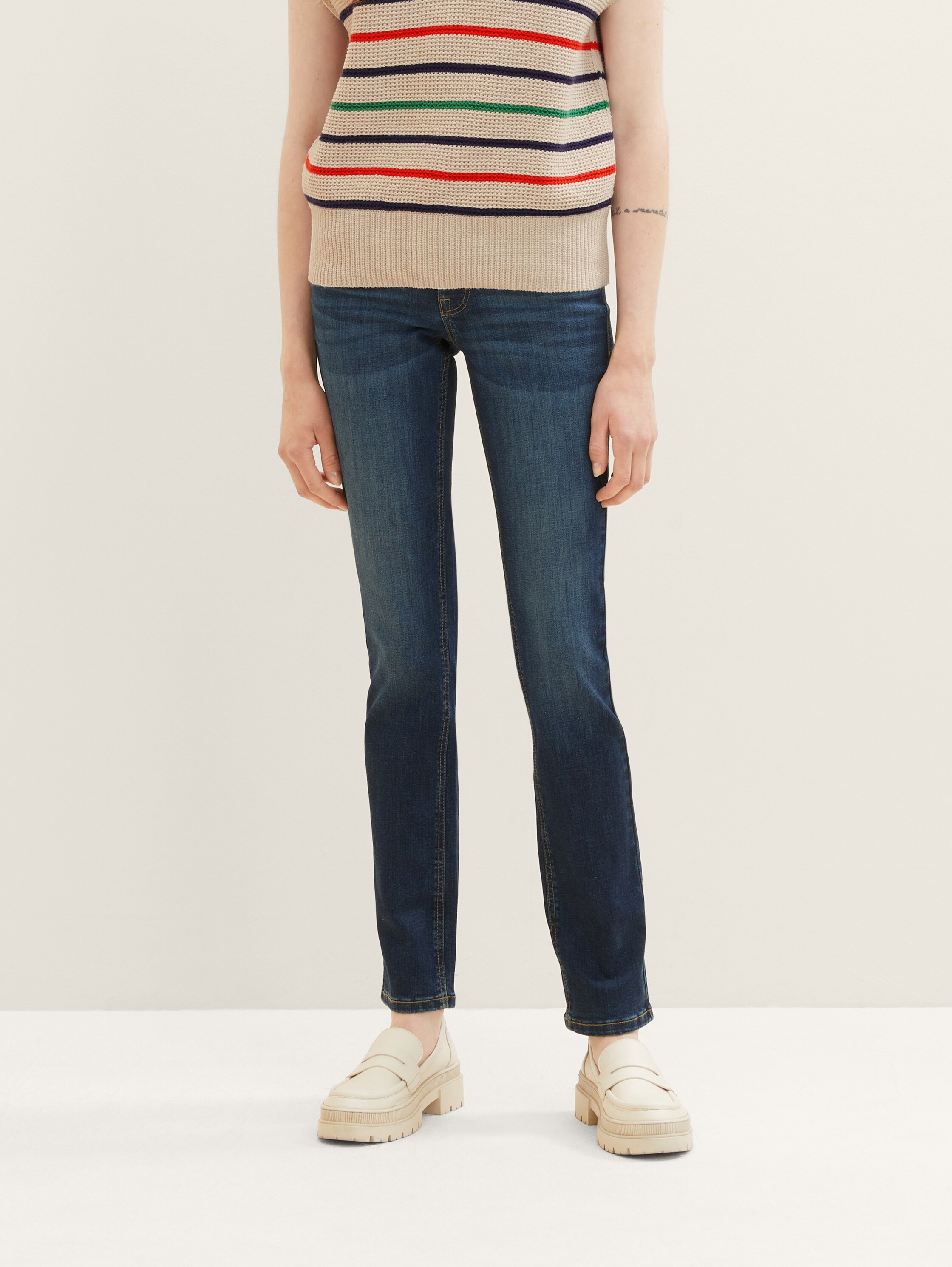 TTALEXA STRAIGHT Jeans - rinsed_blue_denim - 