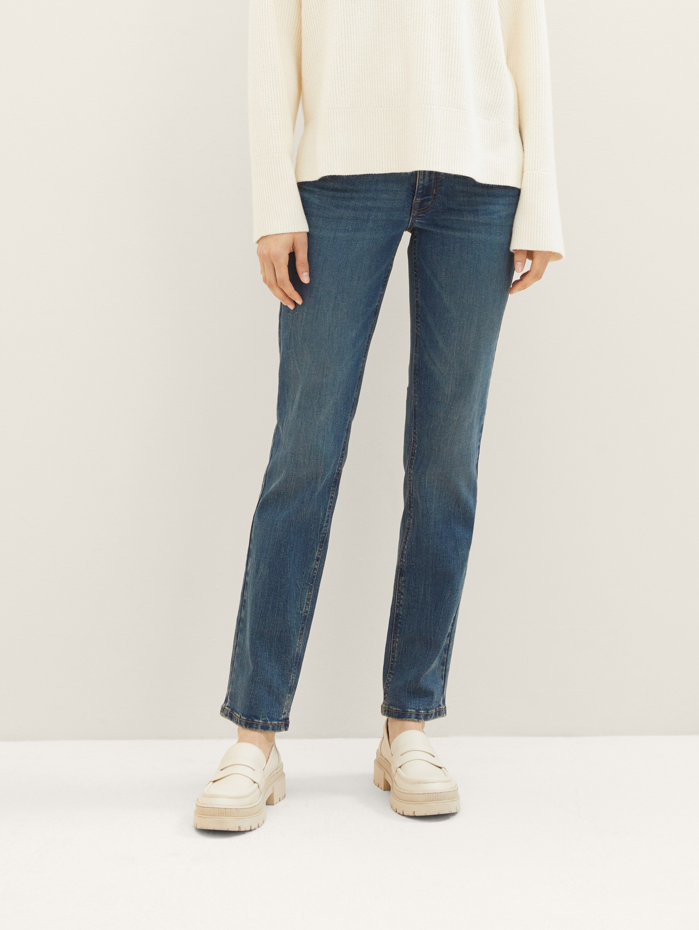TTALEXA STRAIGHT Jeans - mid_stone_wash_denim - 