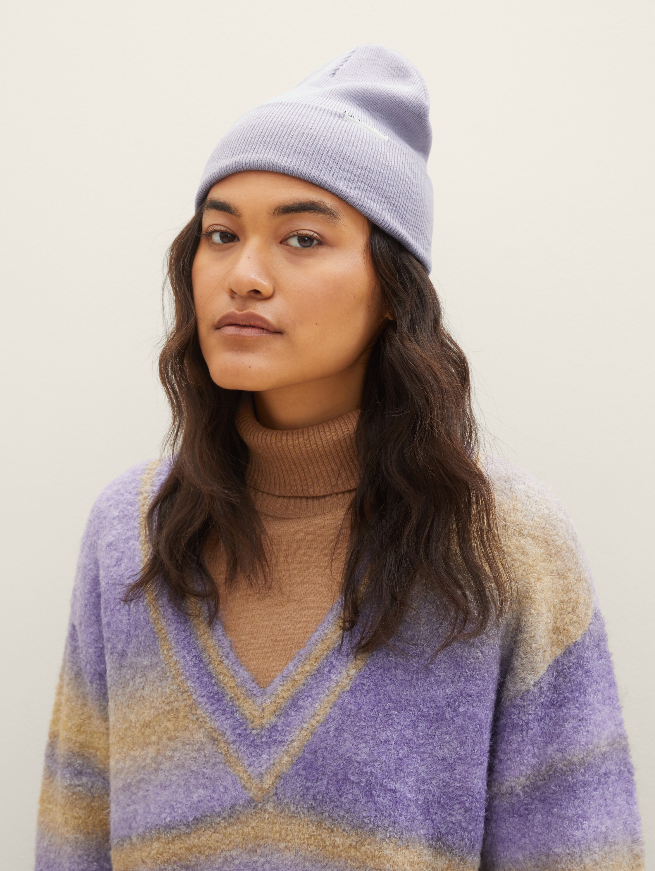 Beanie mit recyceltem Polyester - 1