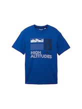 Nicht ausgewählt, T-Shirt mit Print von , blau