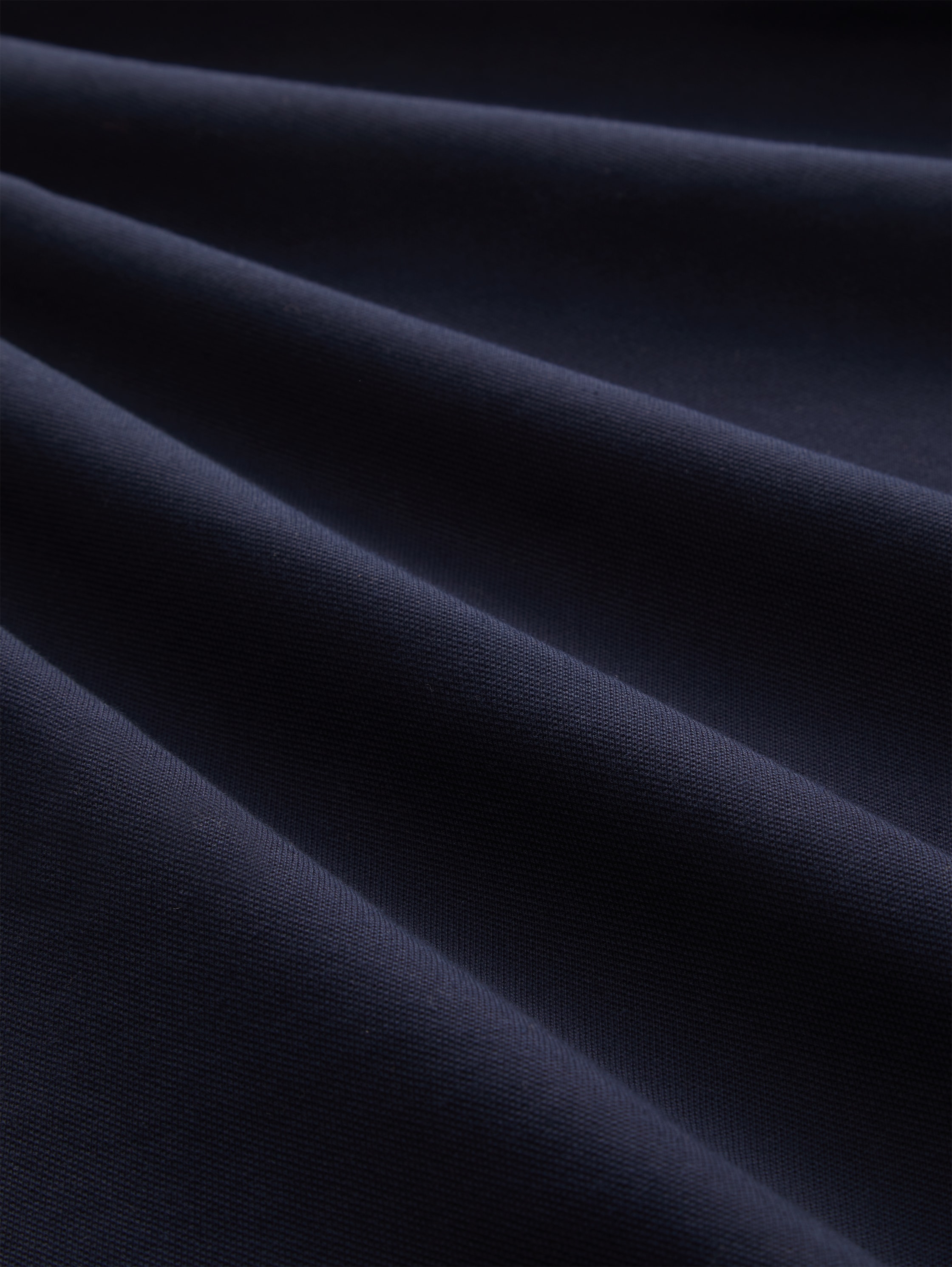 Langarm Poloshirt - sky captain blue